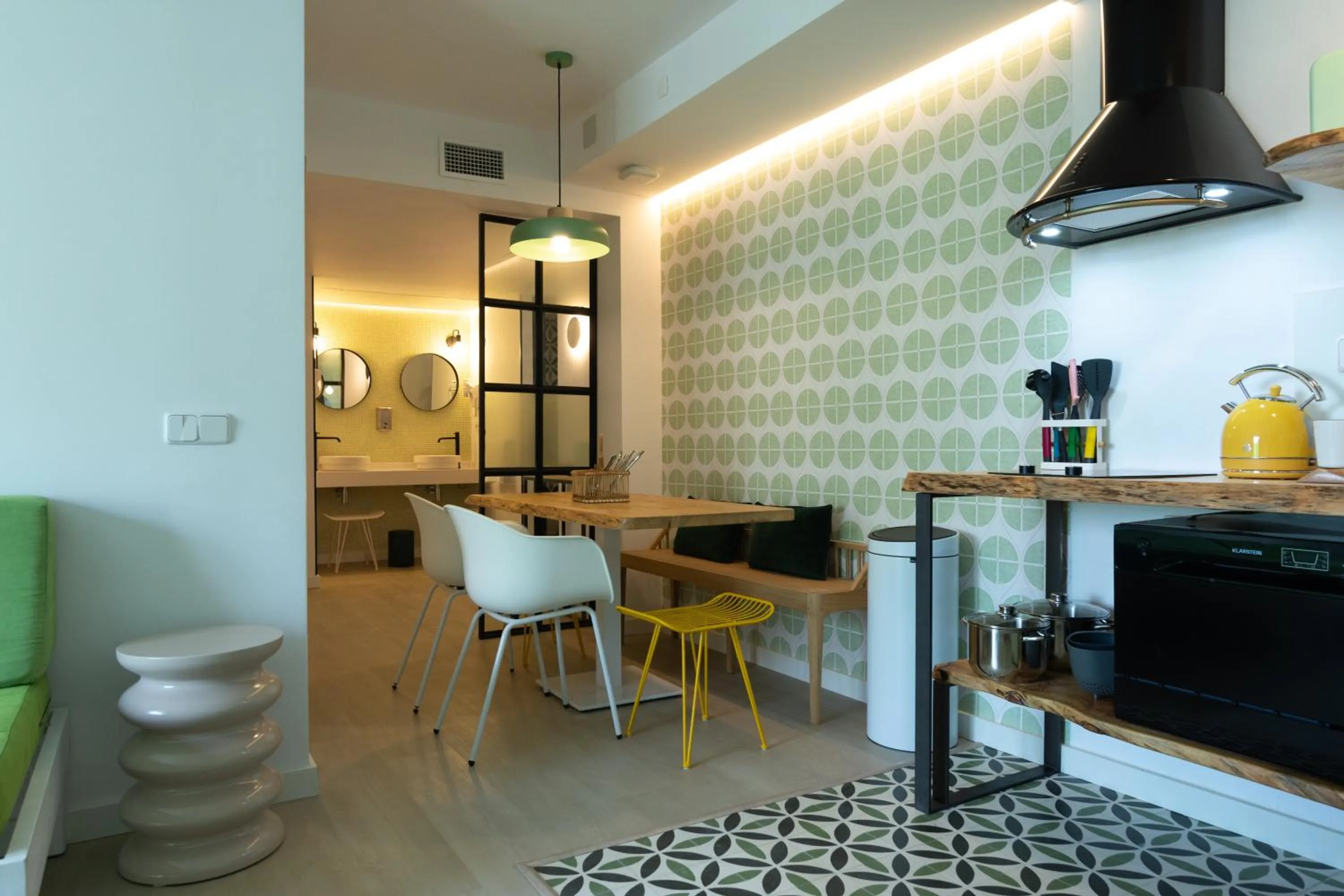 Kitchen or kitchenette in Boutique Apartments Poniente Playa