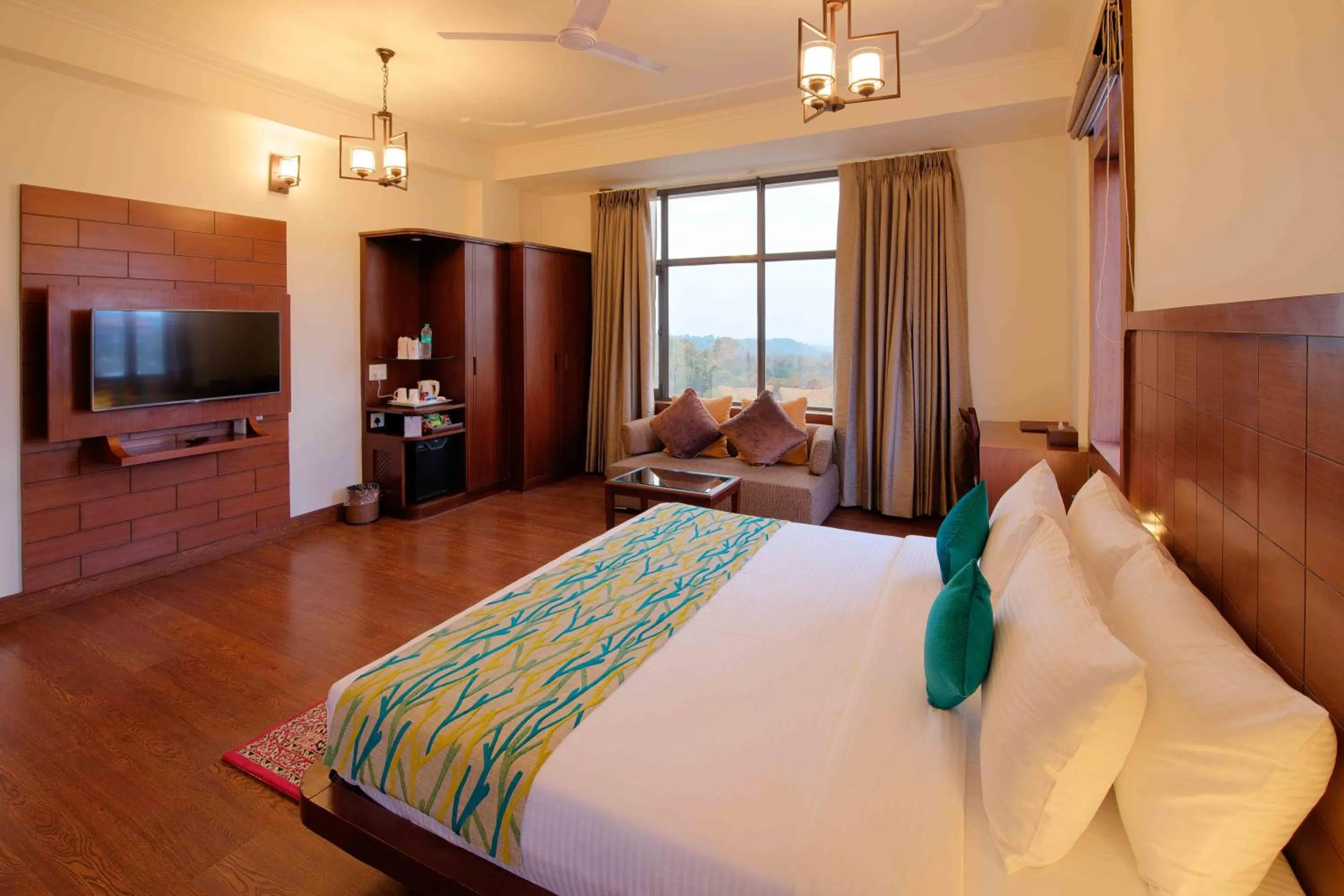 Single Room with Garden View in White Ridge Hotel