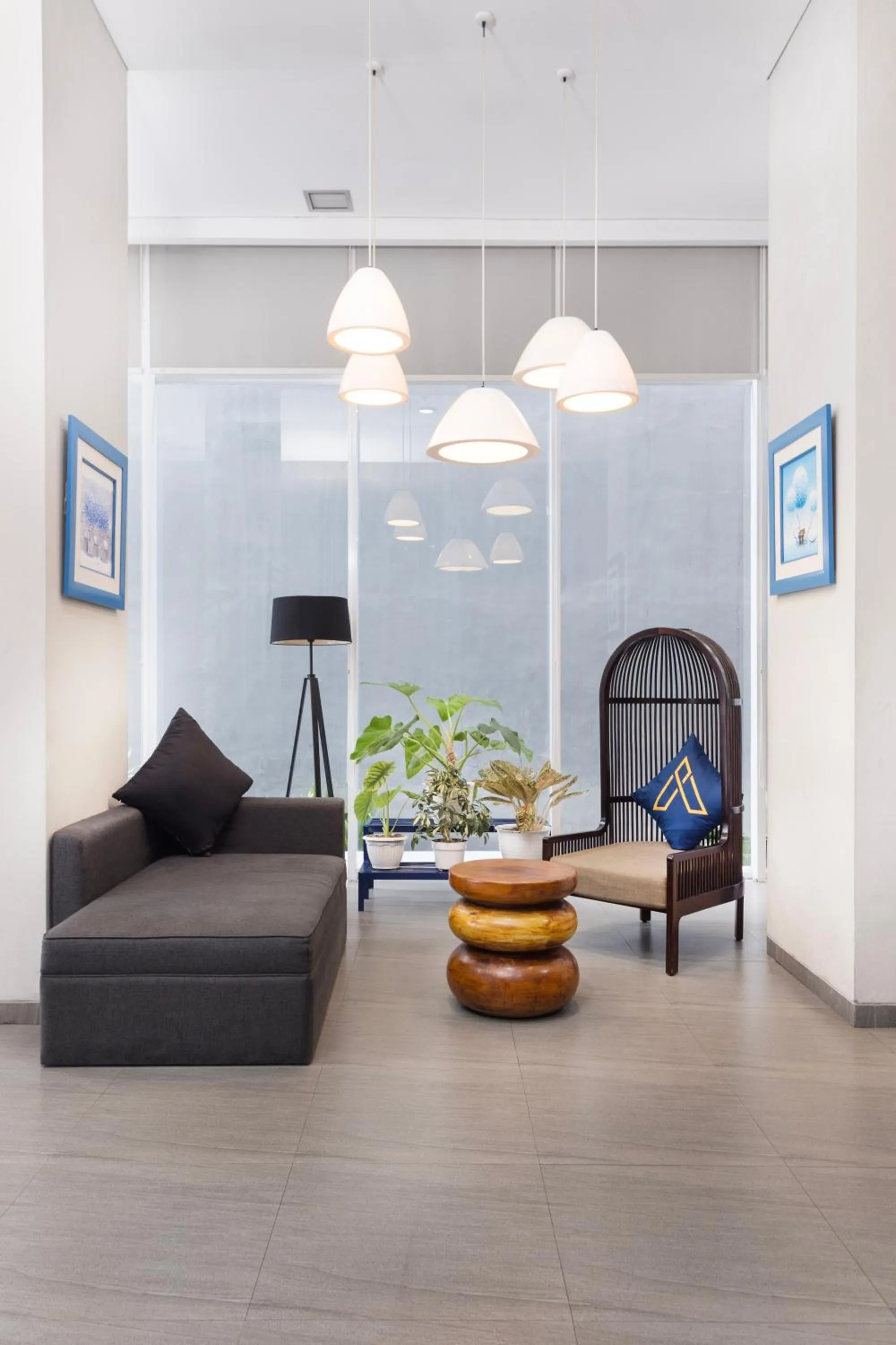 Lobby or reception in Arte Hotel Bandar Lampung