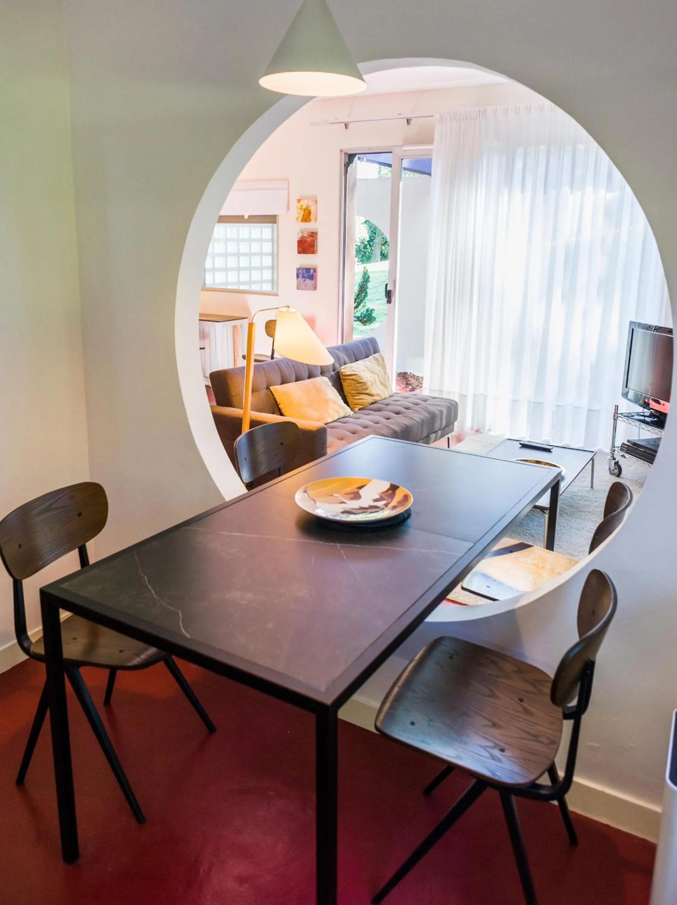 Dining area in La Posada