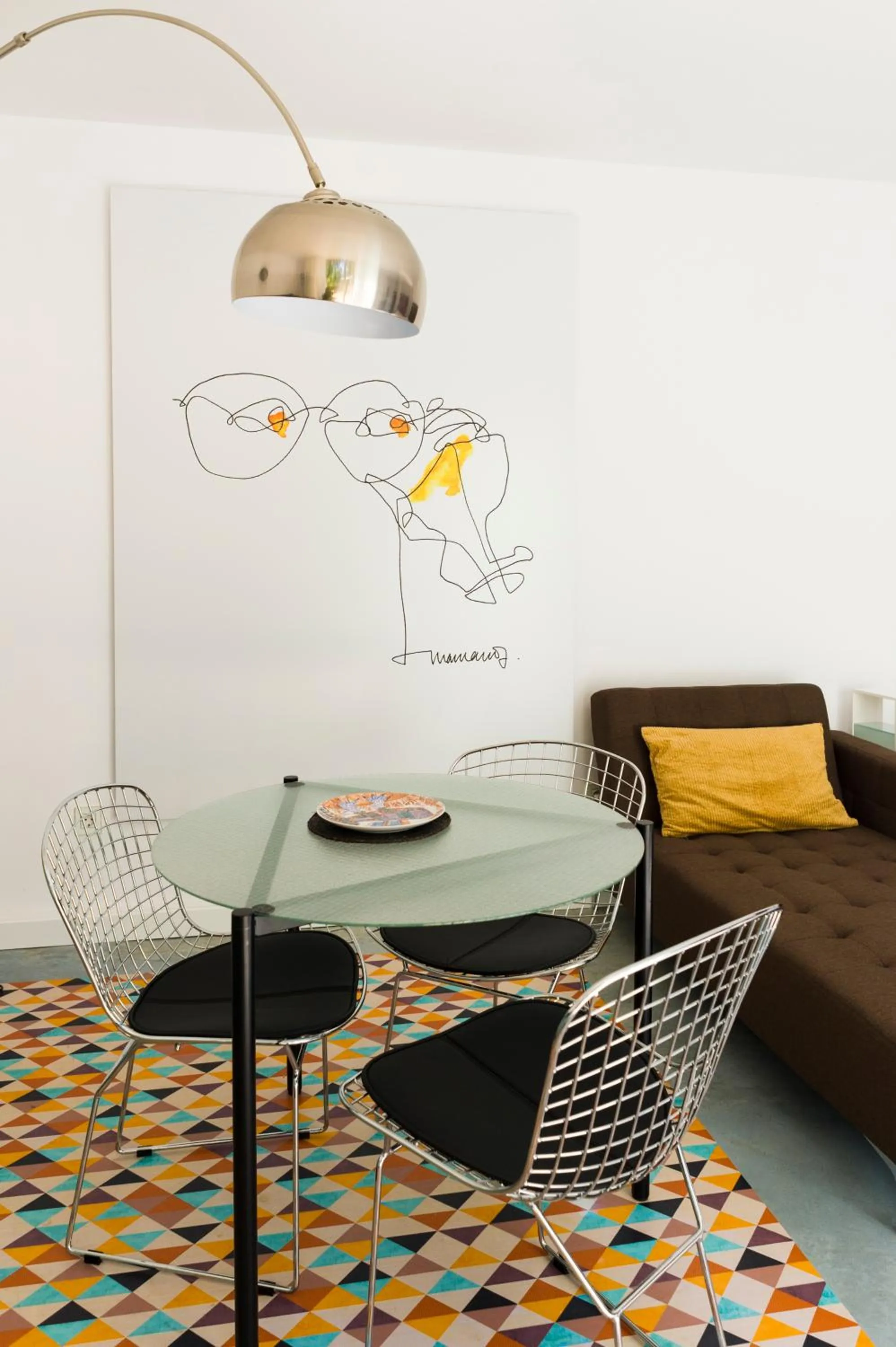 Seating area in La Posada