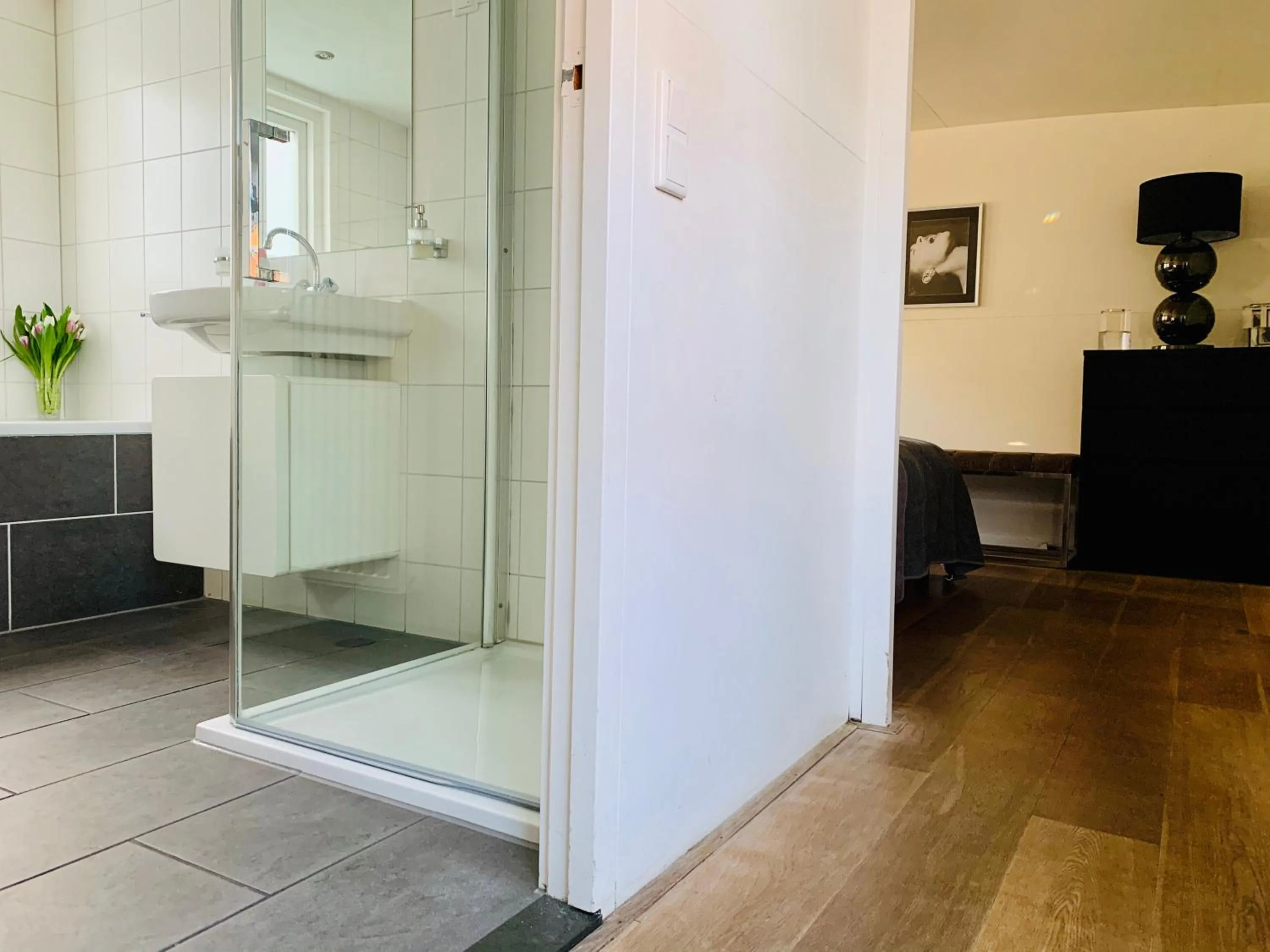 Bathroom in Houseboat-Amsterdam