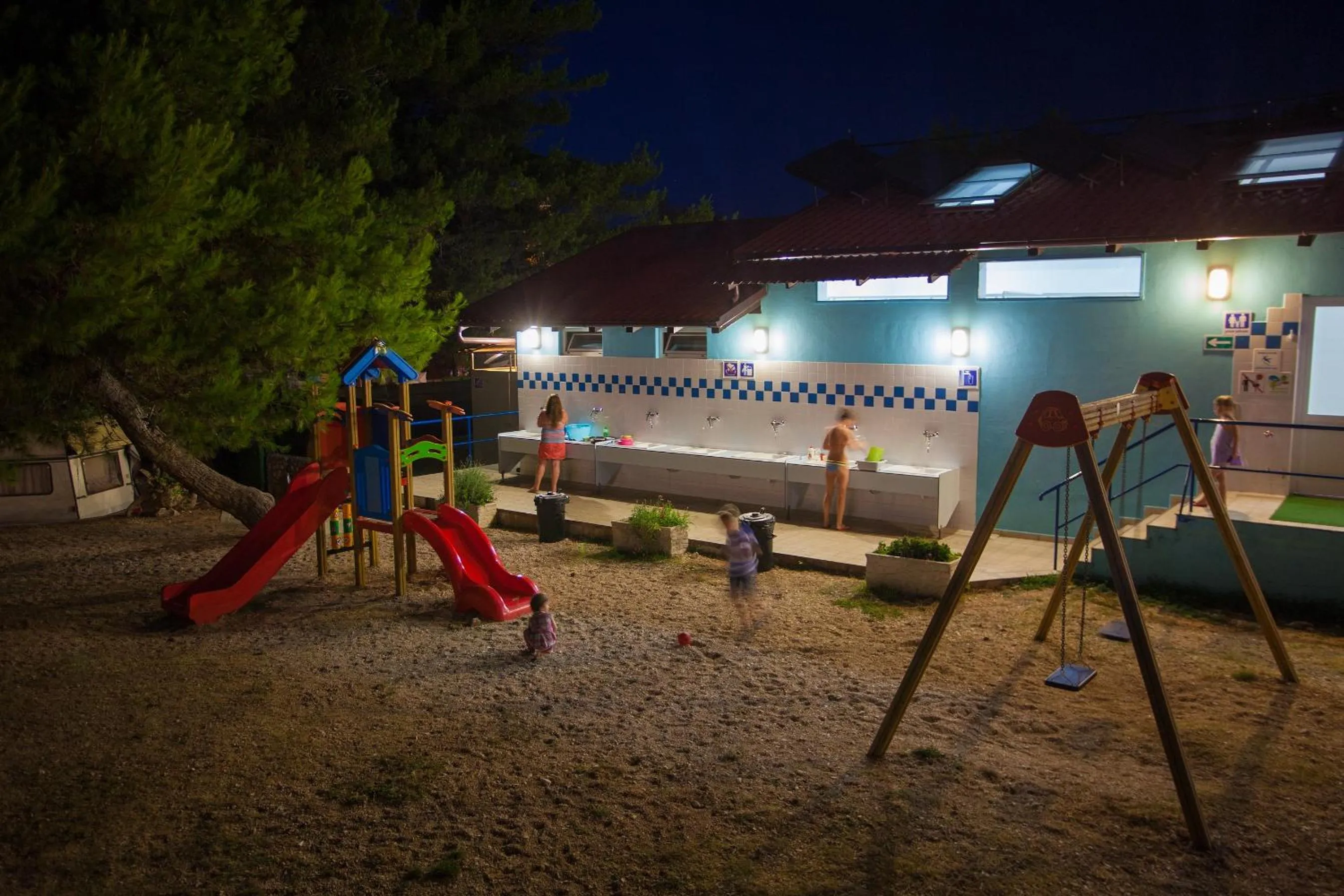 Children play ground in Mobile Homes Rapoća