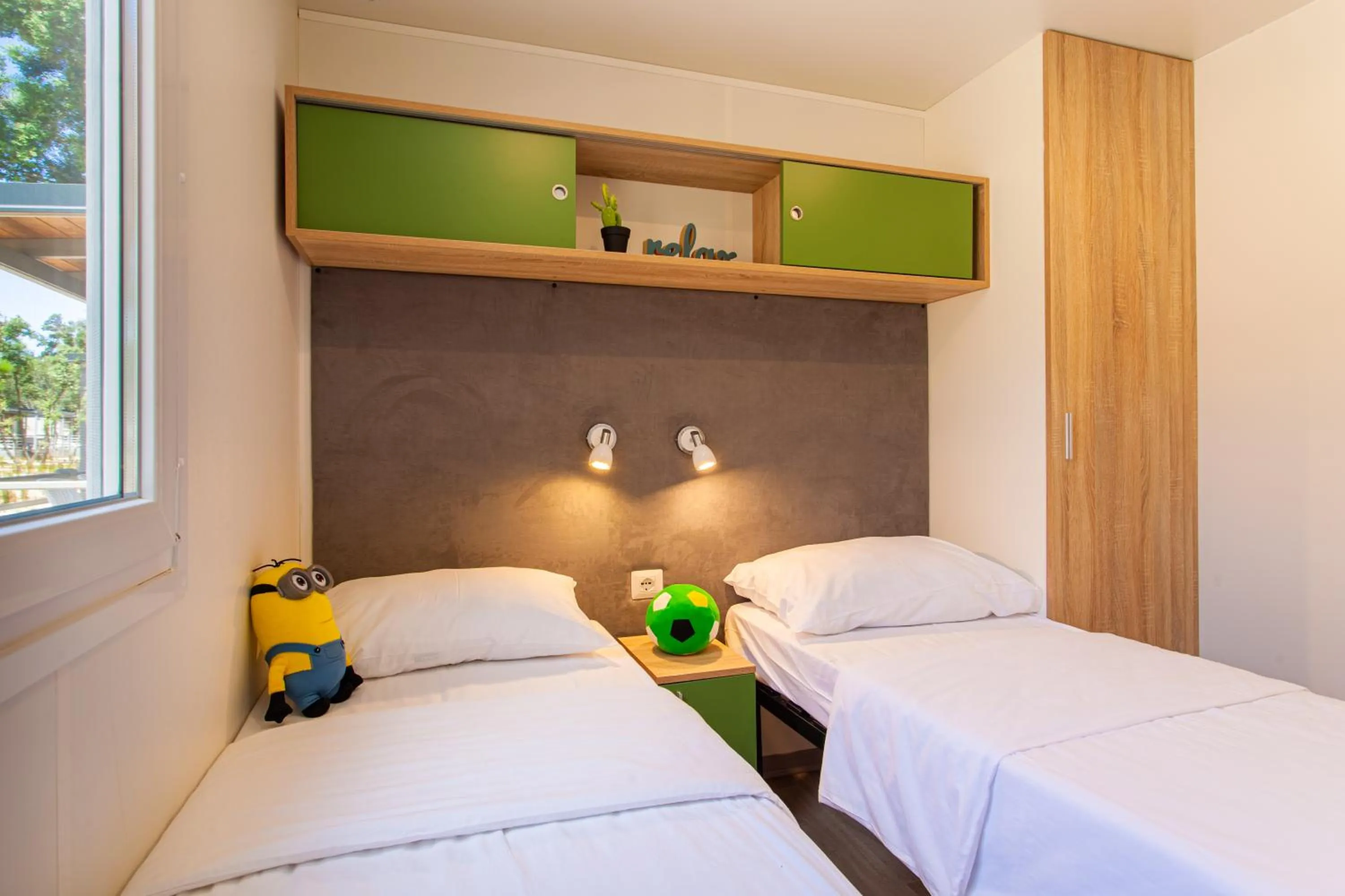 Bedroom, Bed in Mobile Homes Rapoća