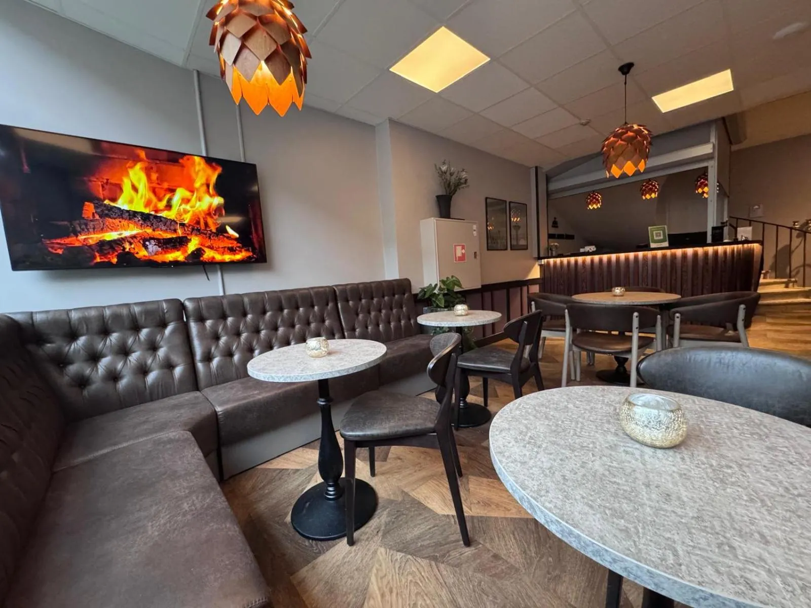 Lobby or reception in City Central Hotel Örebro by First Hotels
