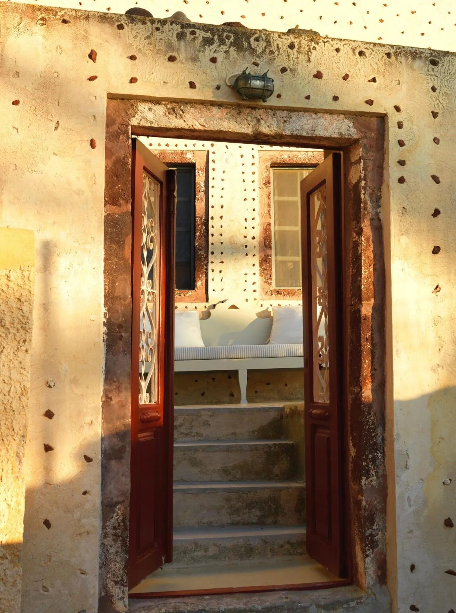 Facade/entrance in OIA UNIQUE HOMES by K&K