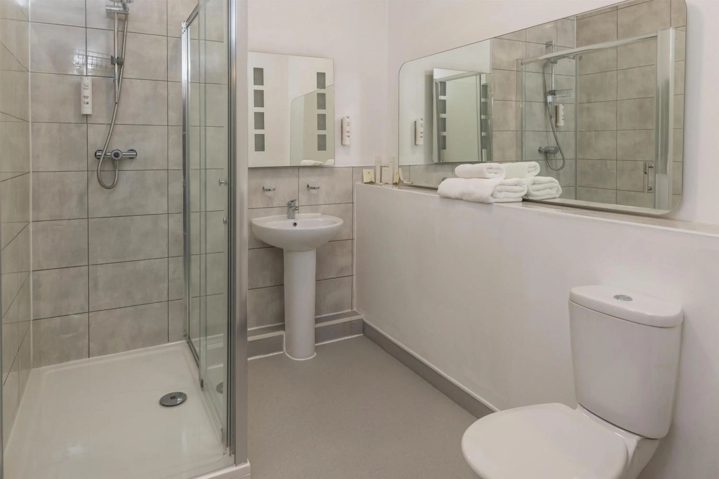 Bathroom in Best Western The Plough Hotel