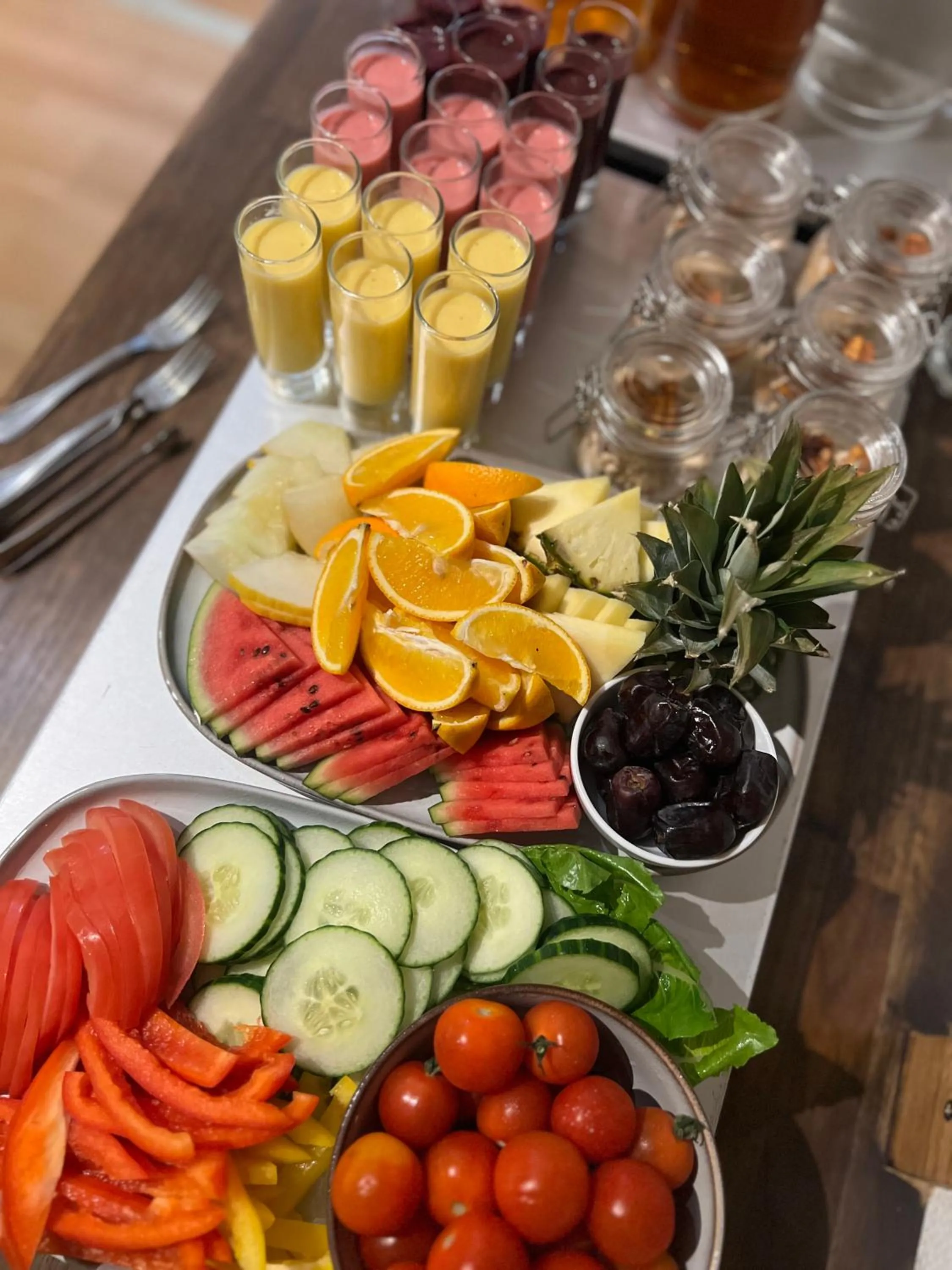 Buffet breakfast in Hotel Park Allé