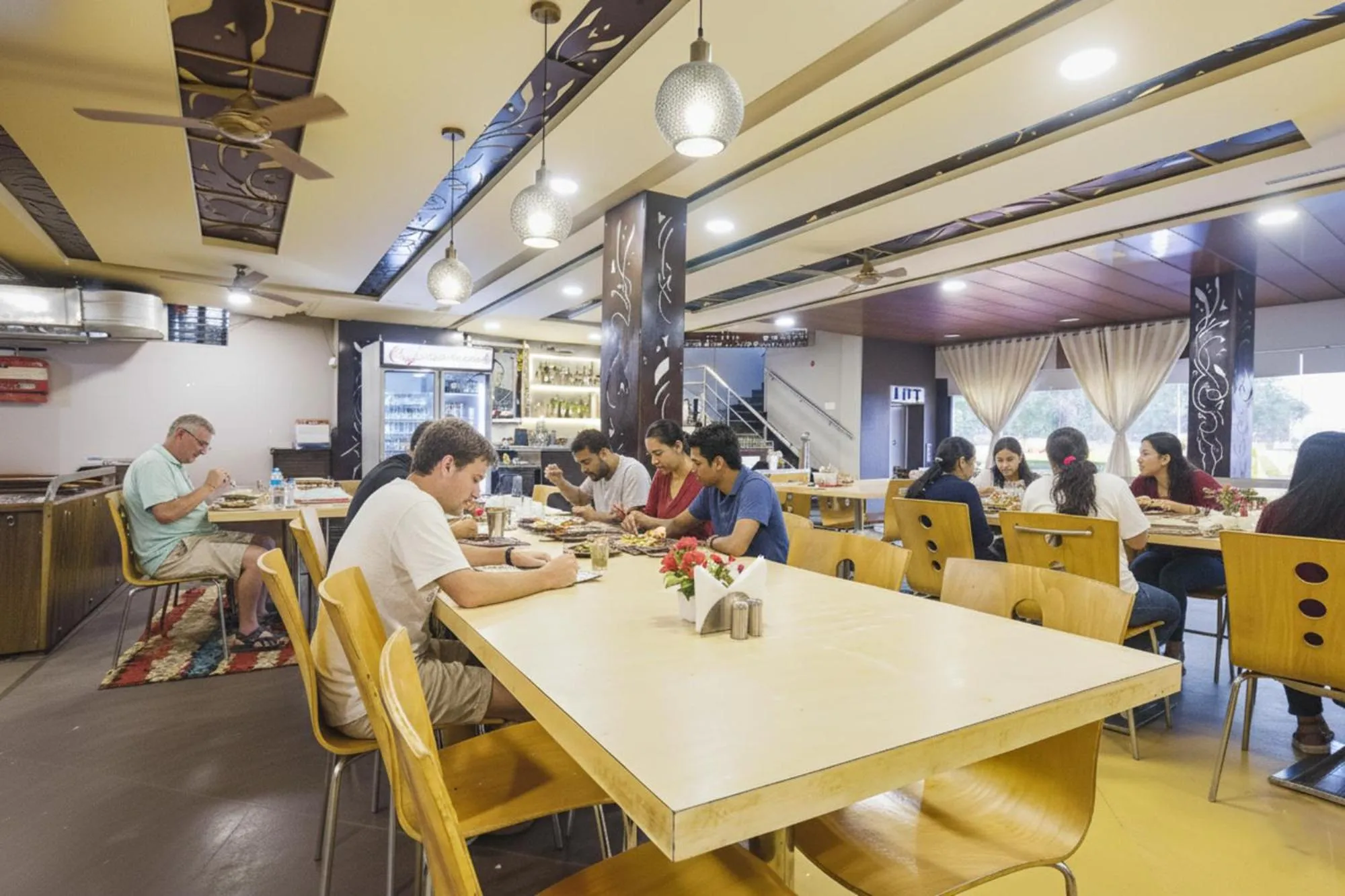 Restaurant/places to eat in FabHotel Raghumani Palace