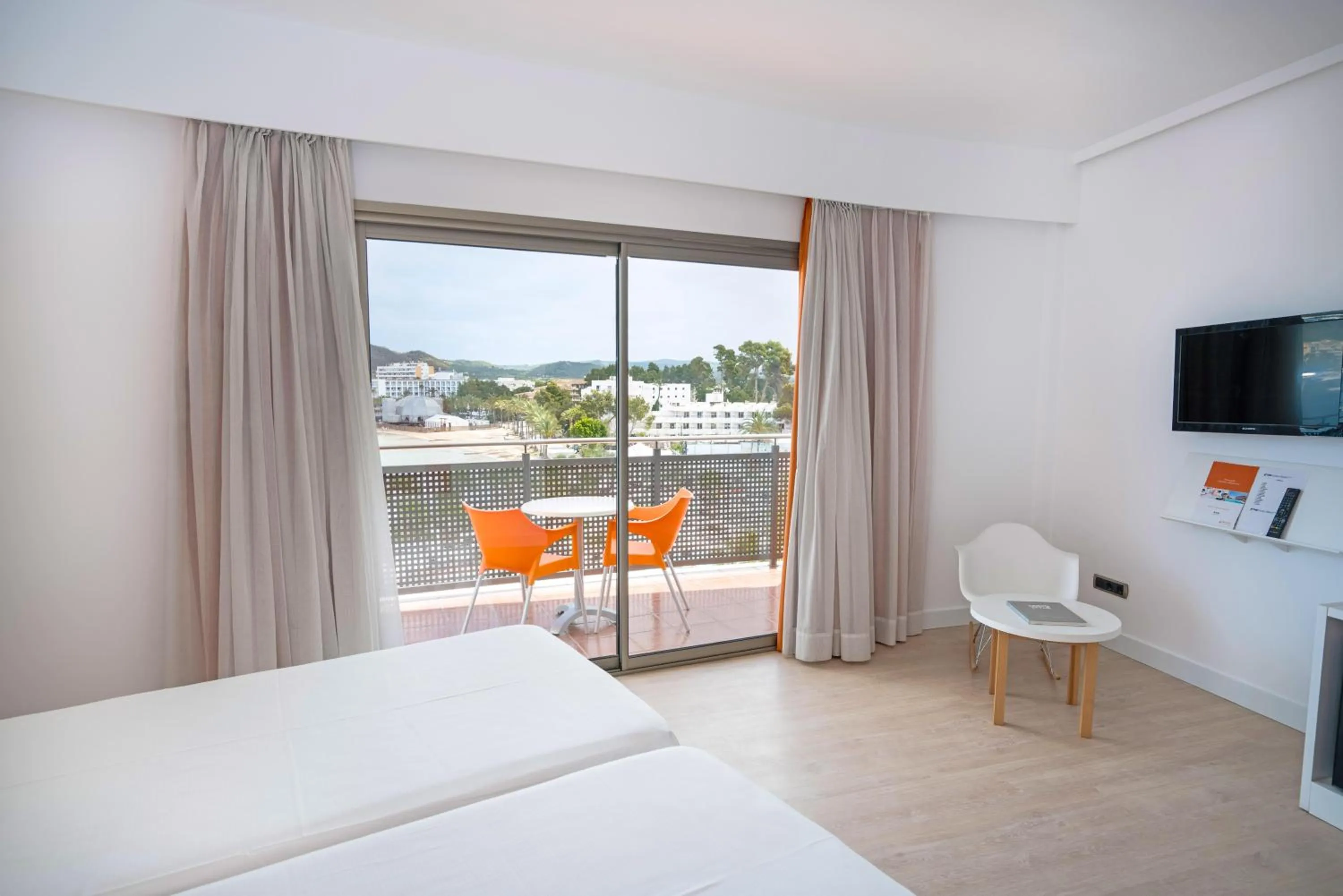 Balcony/Terrace, Bed in THB Ocean Beach - Adults Only