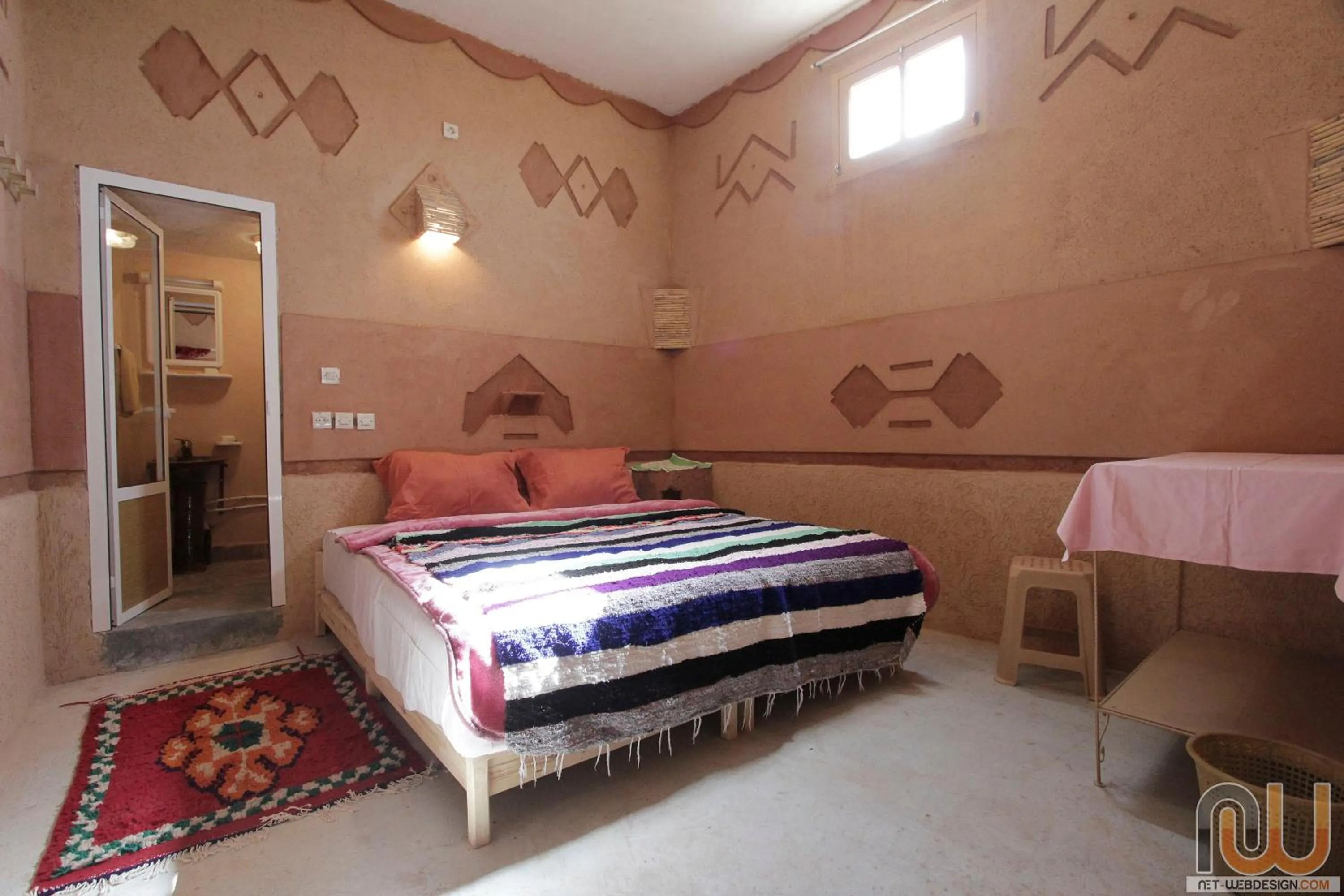 Bedroom in Hôtel Amgoune