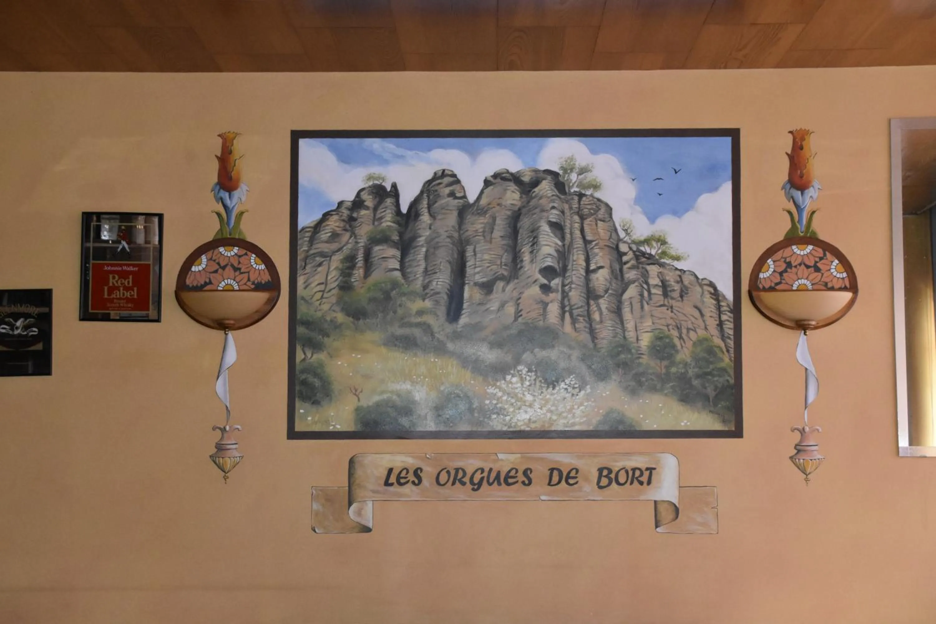 Decorative detail in Hôtel Le Rider