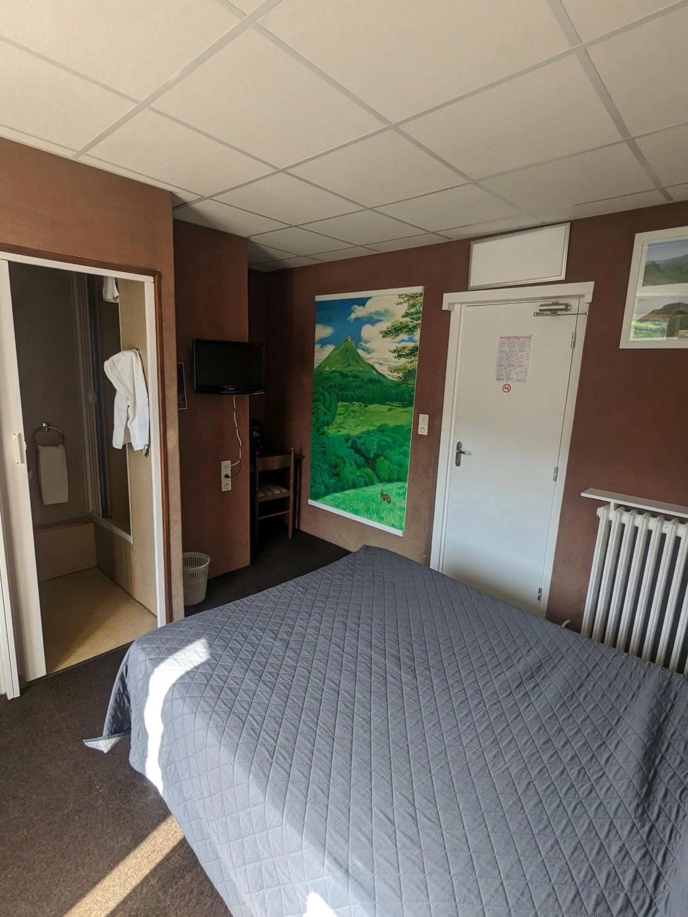 Bedroom, Bed in Hôtel Le Rider