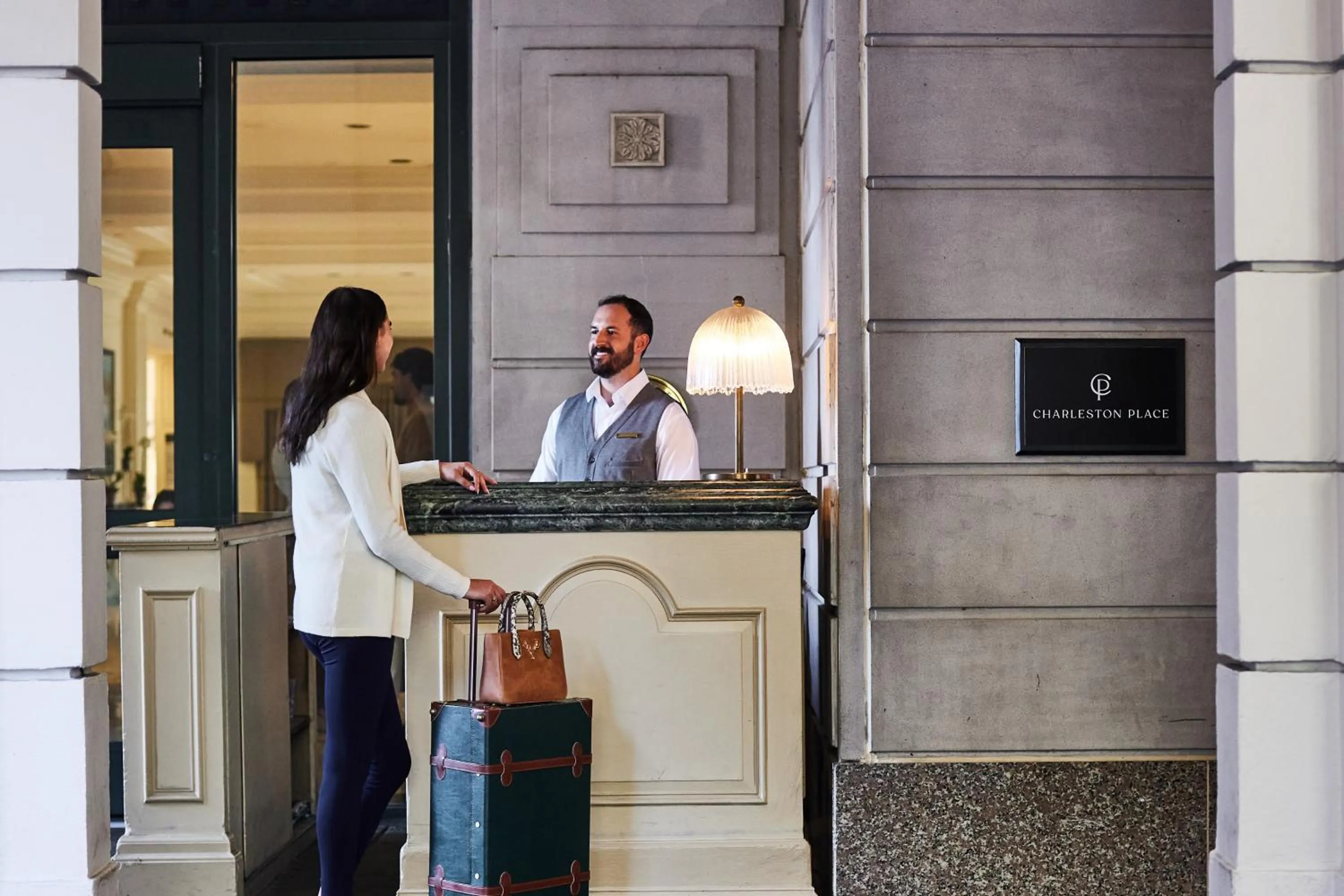 Facade/entrance in The Charleston Place