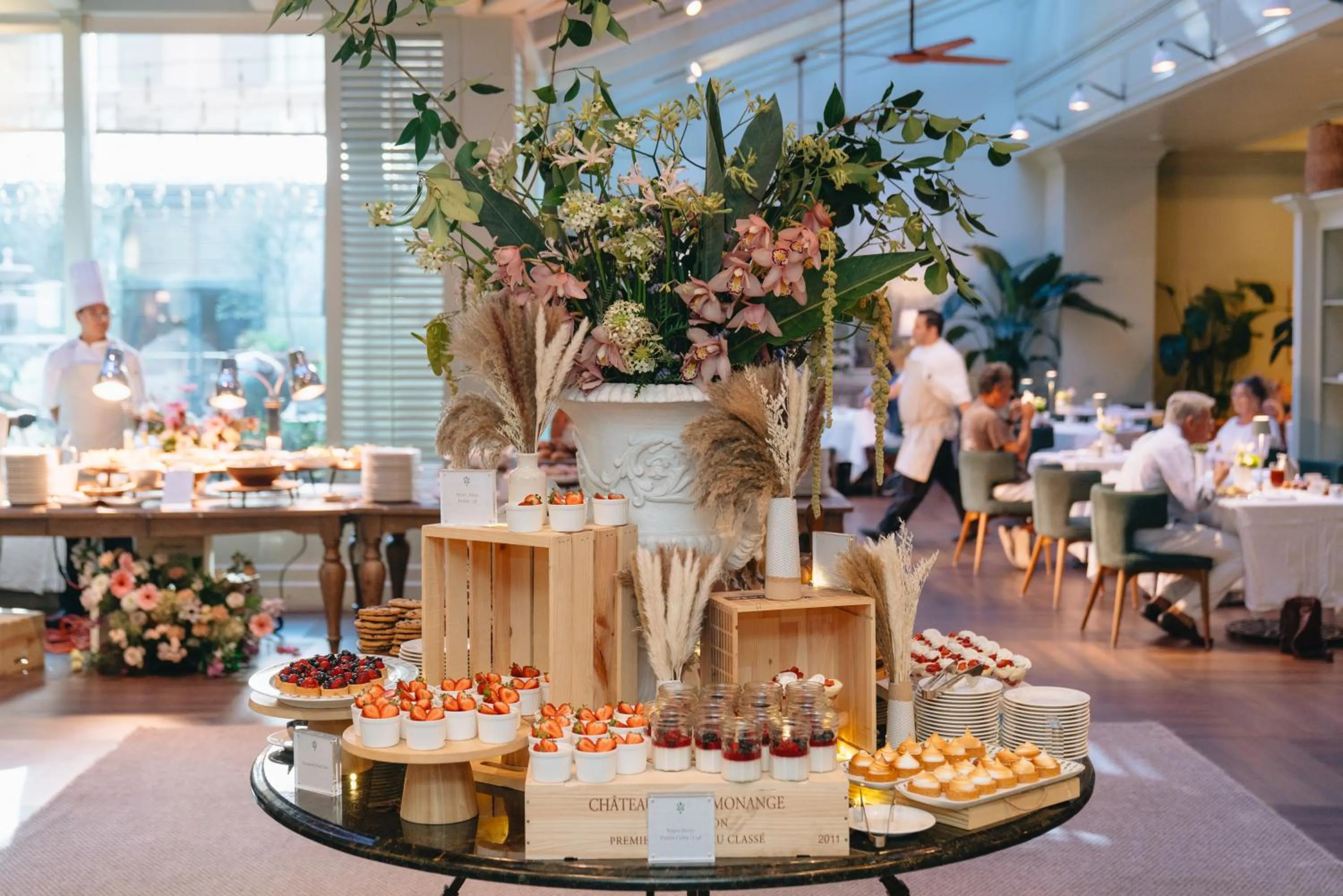 Buffet breakfast in The Charleston Place