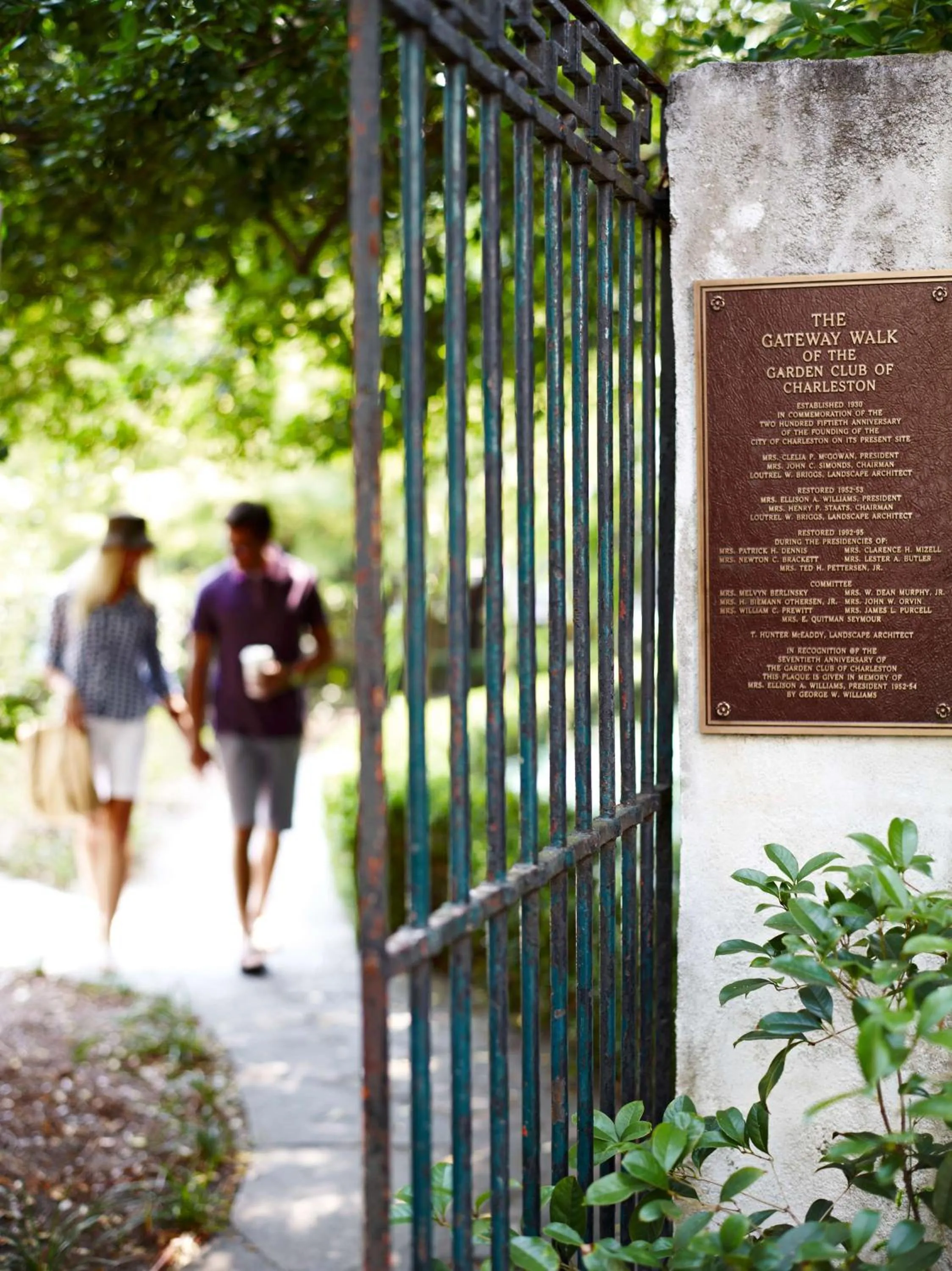 Off site in The Charleston Place