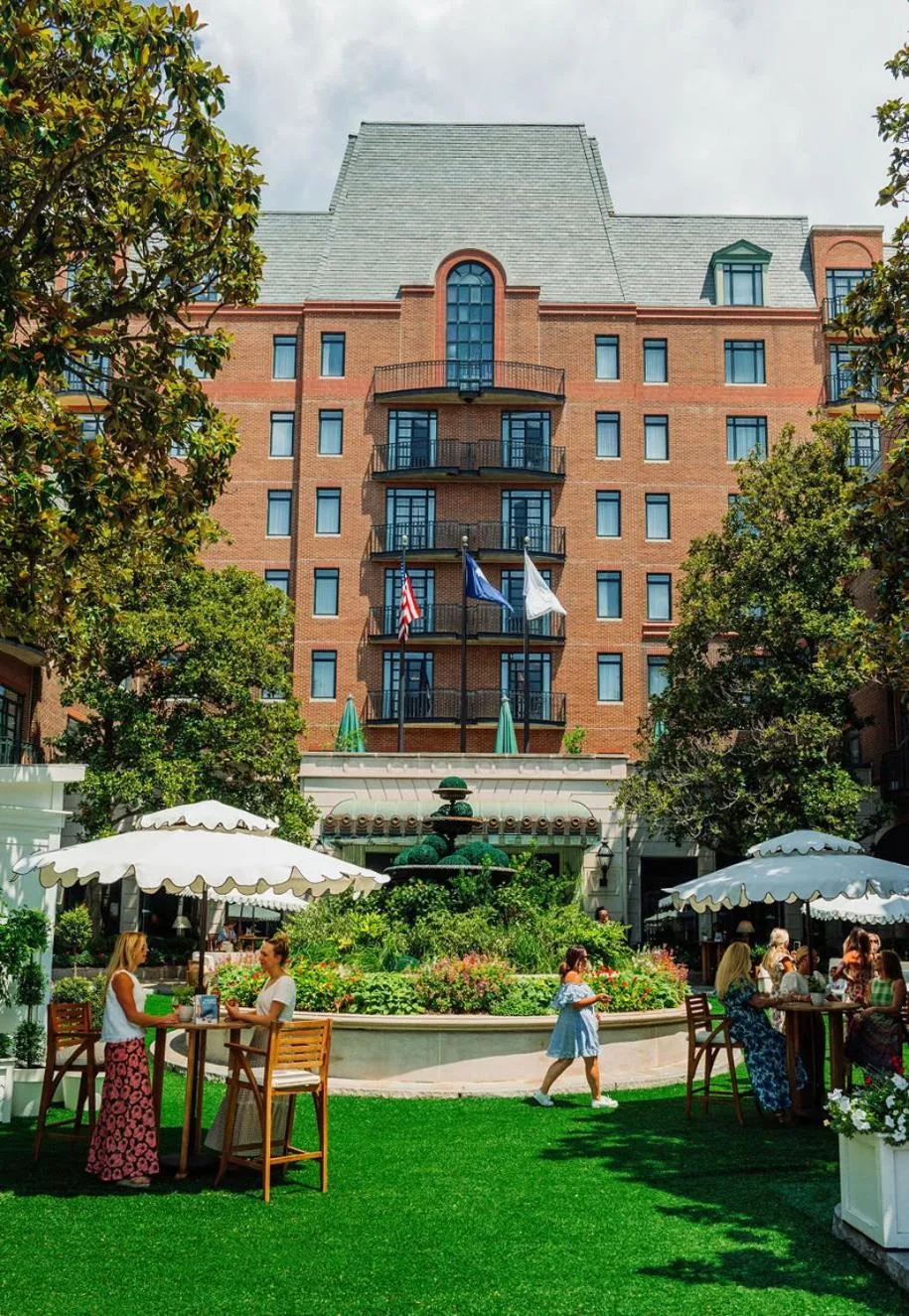 Seating area in The Charleston Place