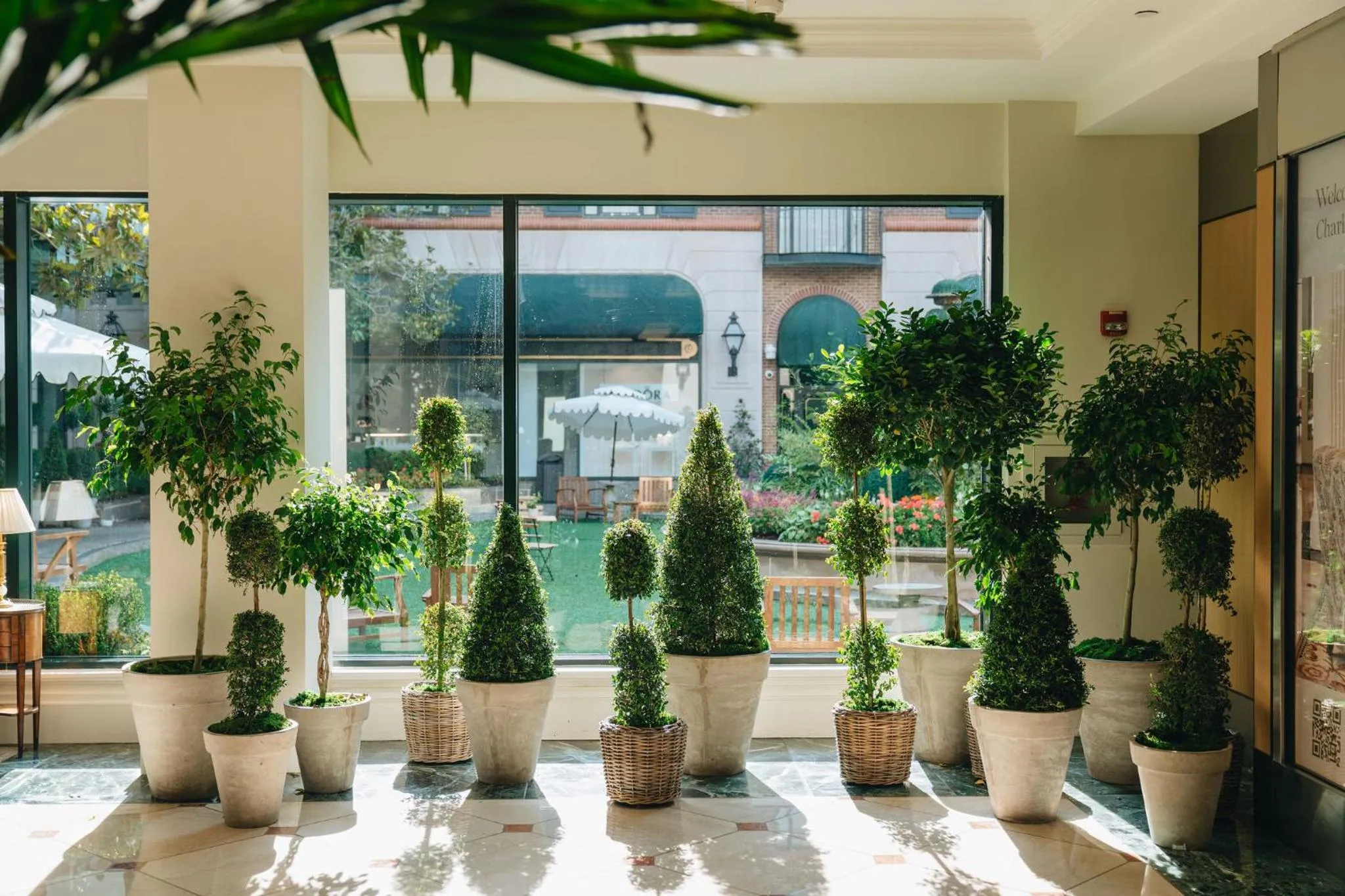 Lobby or reception in The Charleston Place