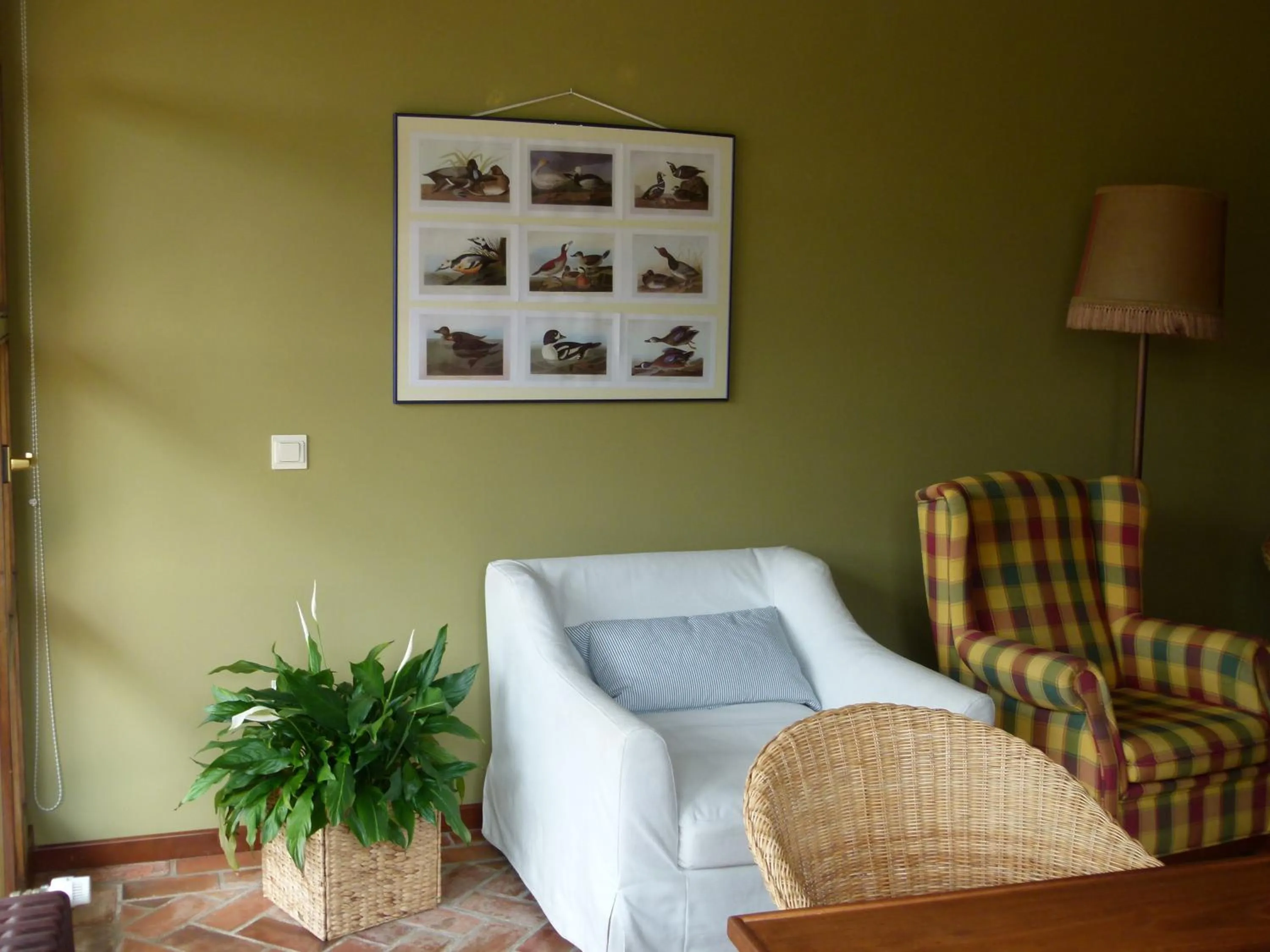 Communal lounge/ TV room in Hotel Finca Los Venancios