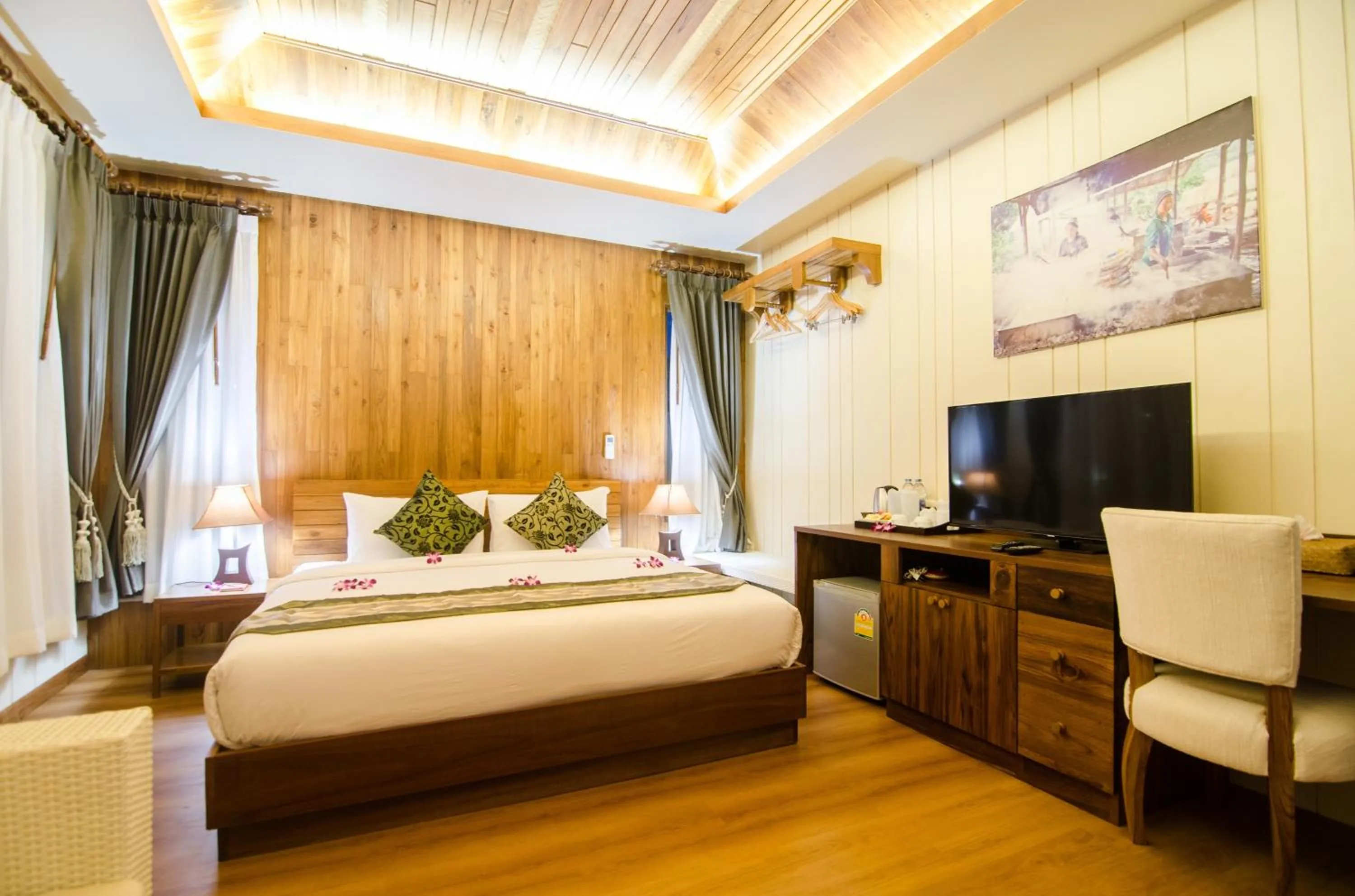 Bedroom, Bed in Koh Yao Yai Hillside Resort