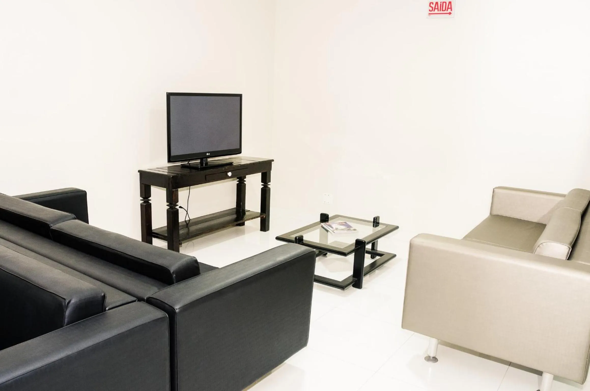 Communal lounge/ TV room in San Marino Cassino Hotel