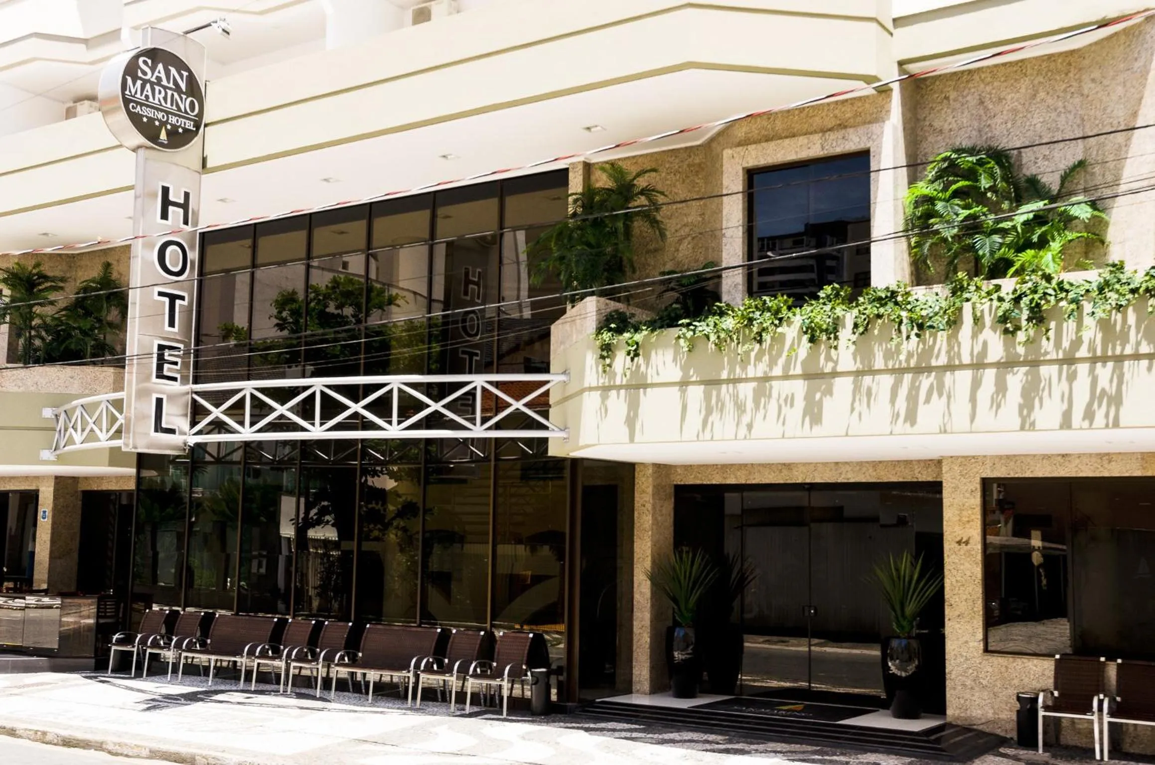 Facade/entrance in San Marino Cassino Hotel