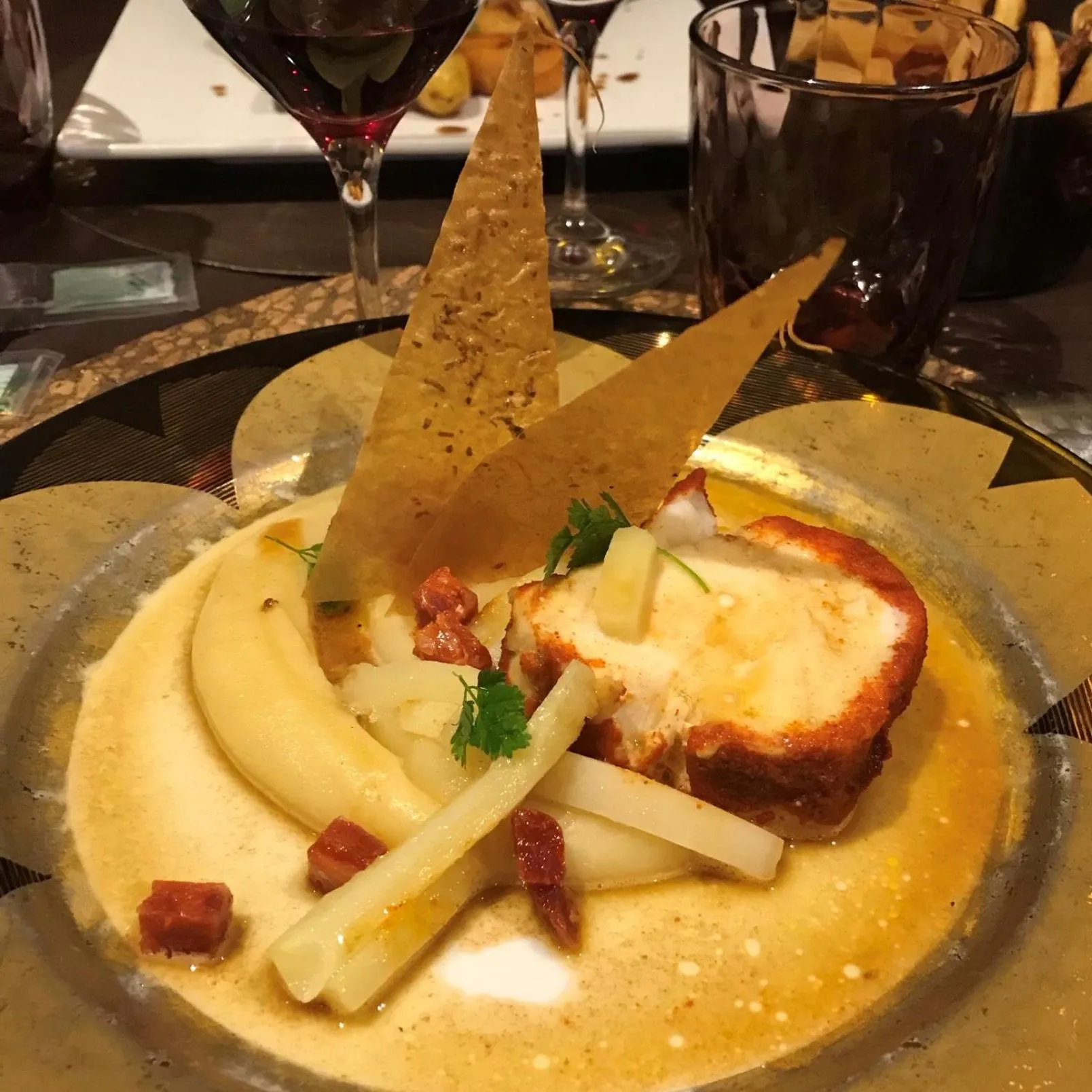 Food close-up in L'Auberg'ine - Maison Glenn Anna