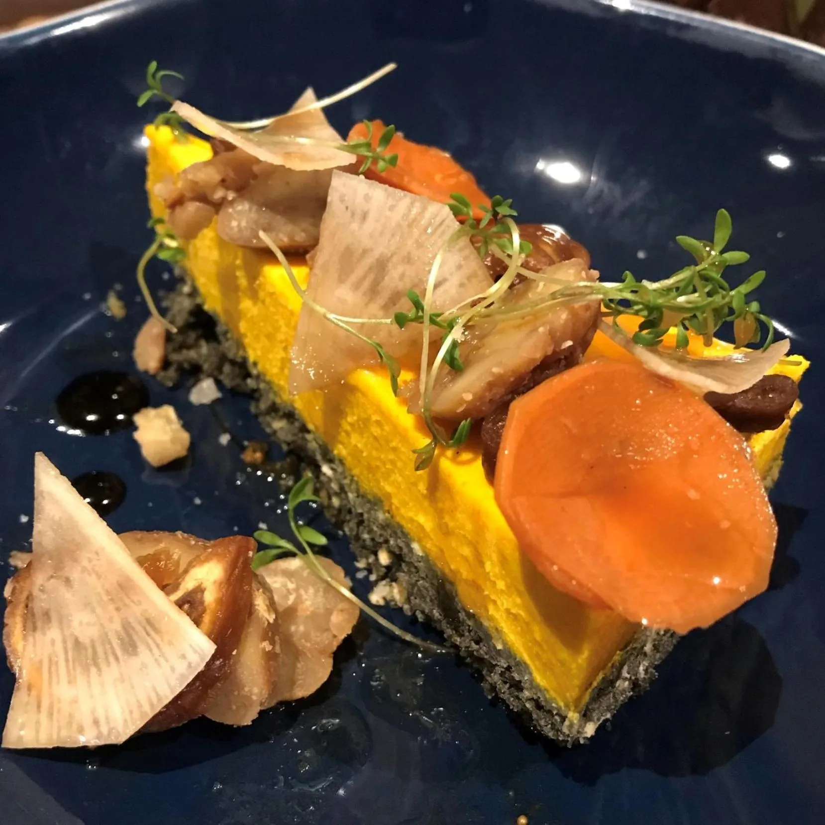 Food close-up in L'Auberg'ine - Maison Glenn Anna