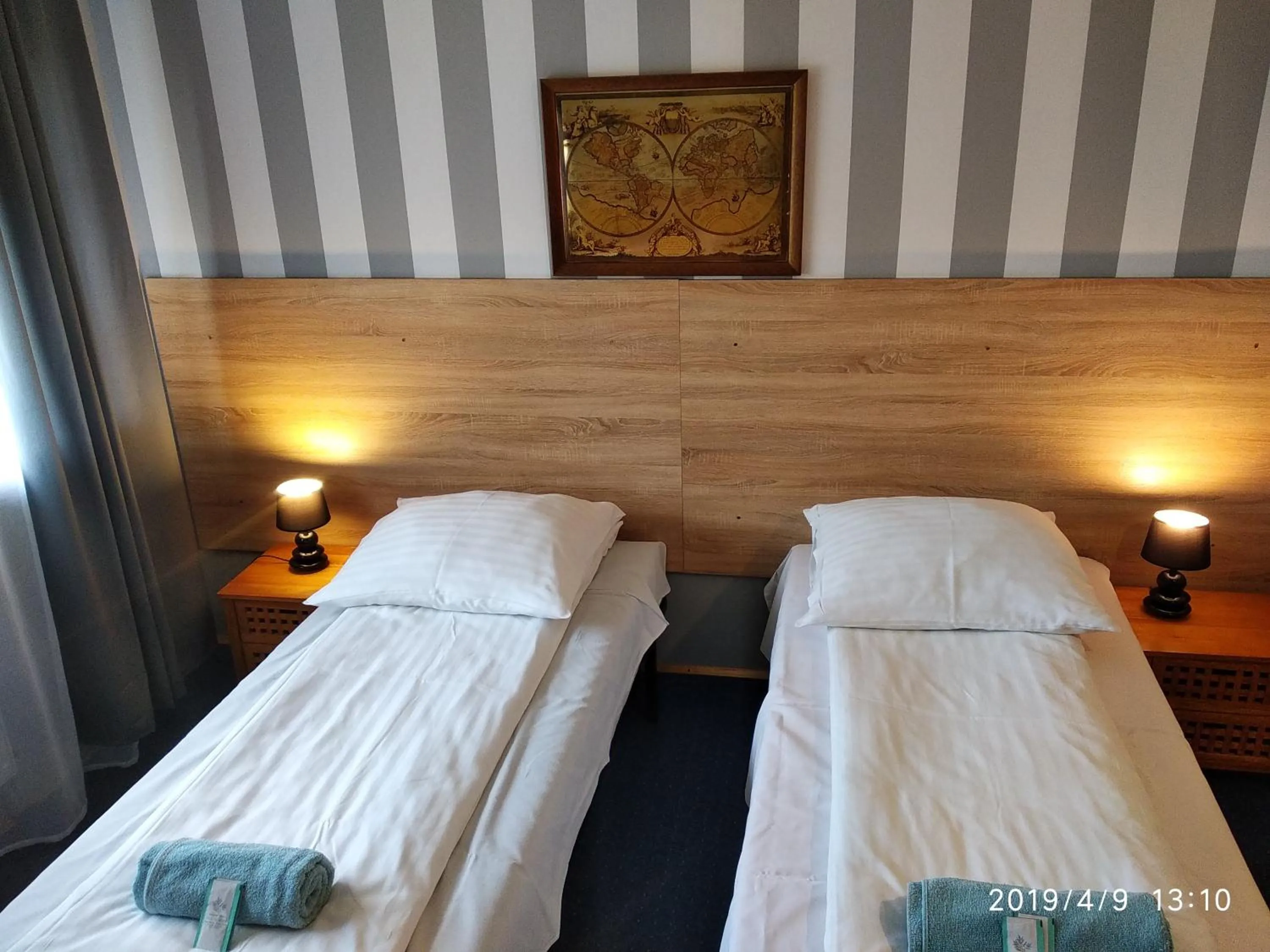 Bed in Hotelik Krakowiak