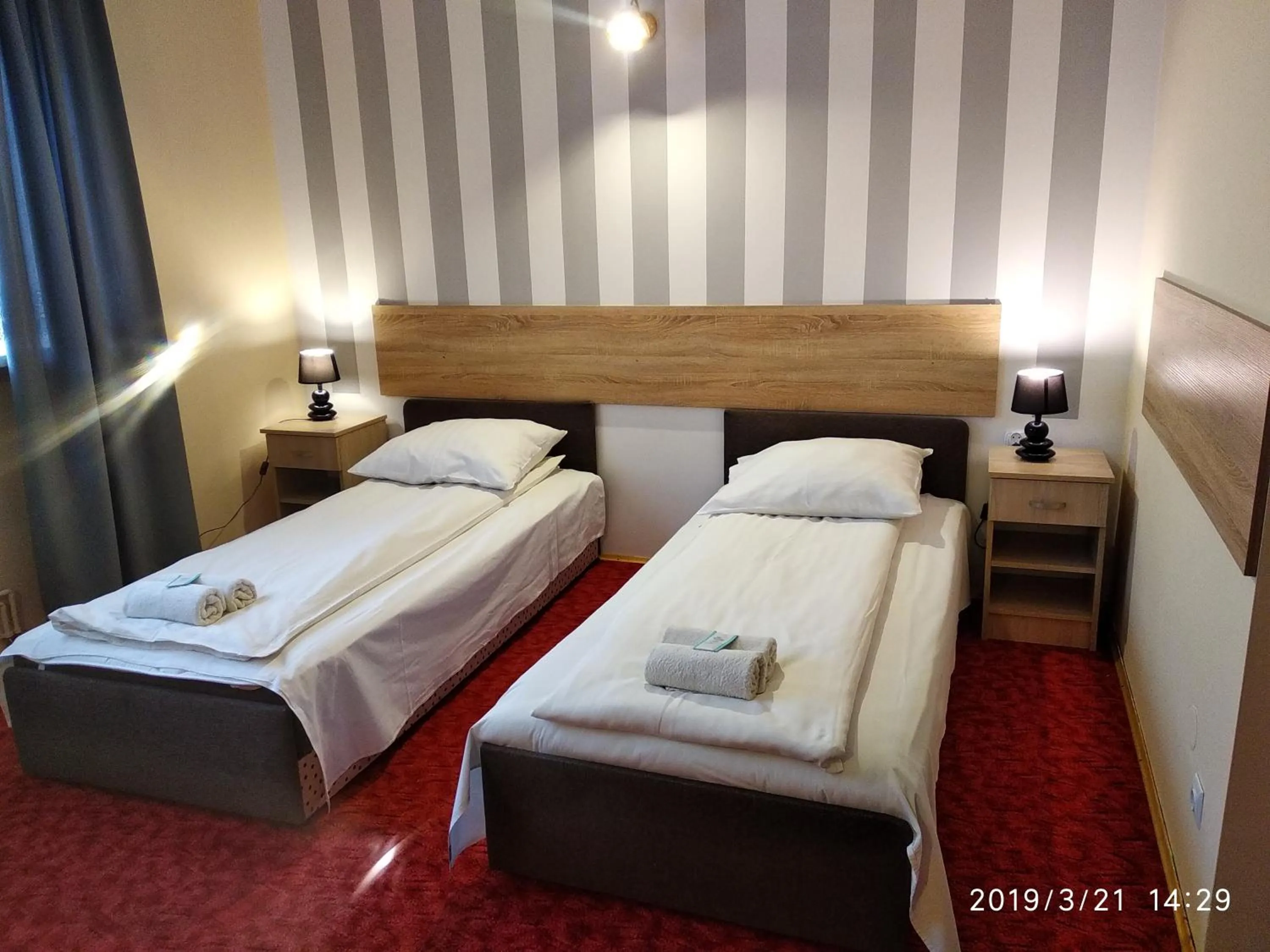 Bed in Hotelik Krakowiak