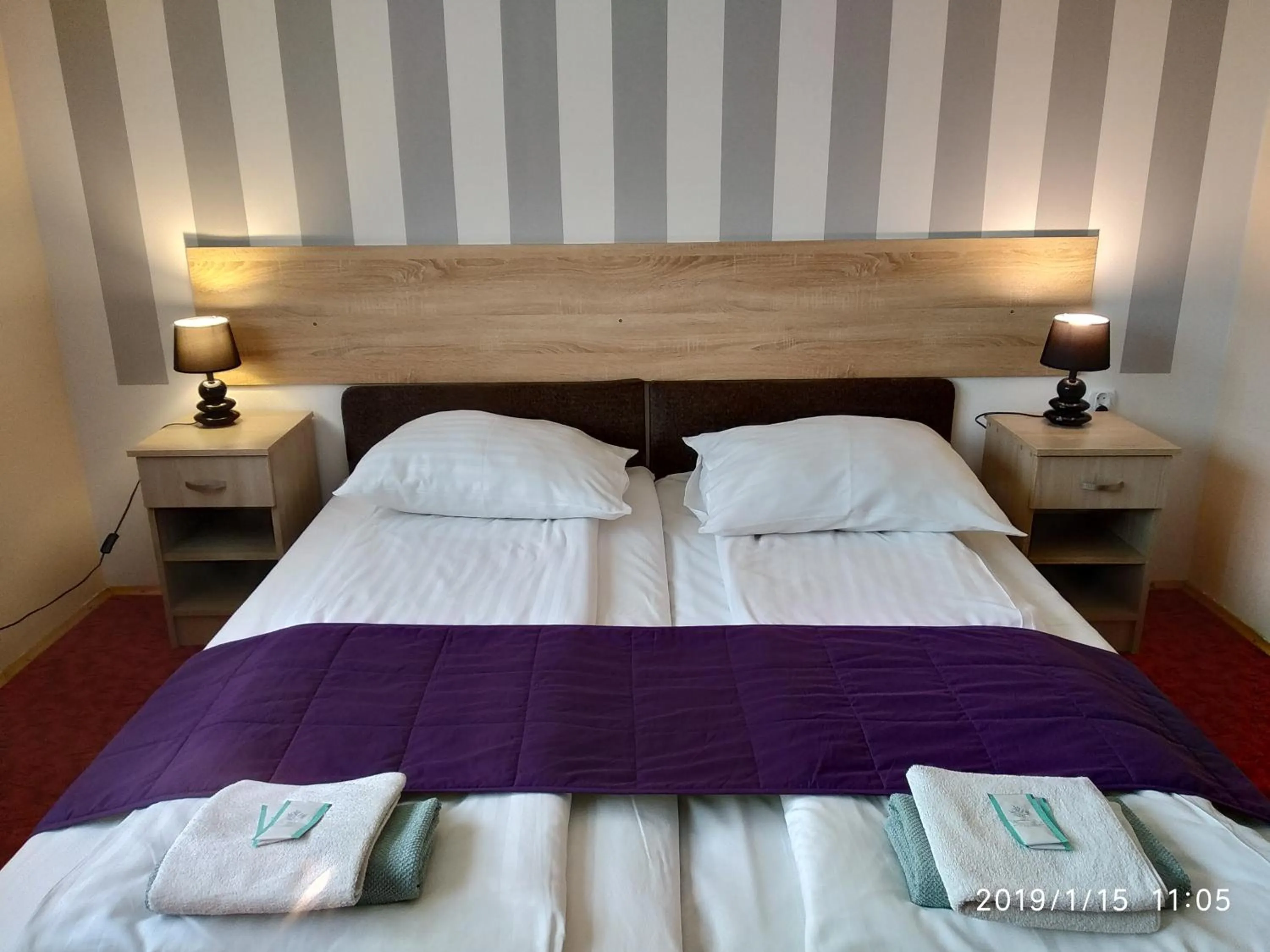 Bed in Hotelik Krakowiak