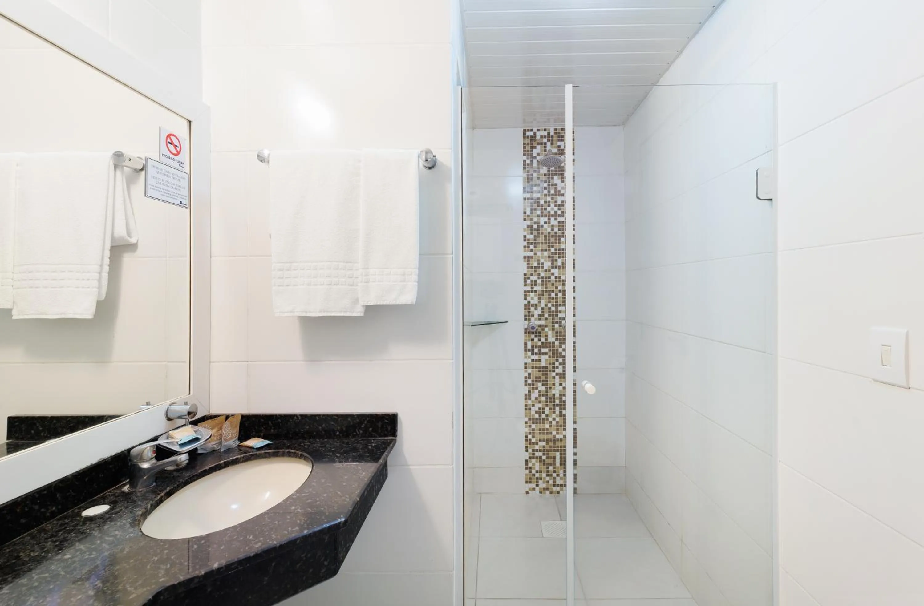 Shower in Miramar Hotel