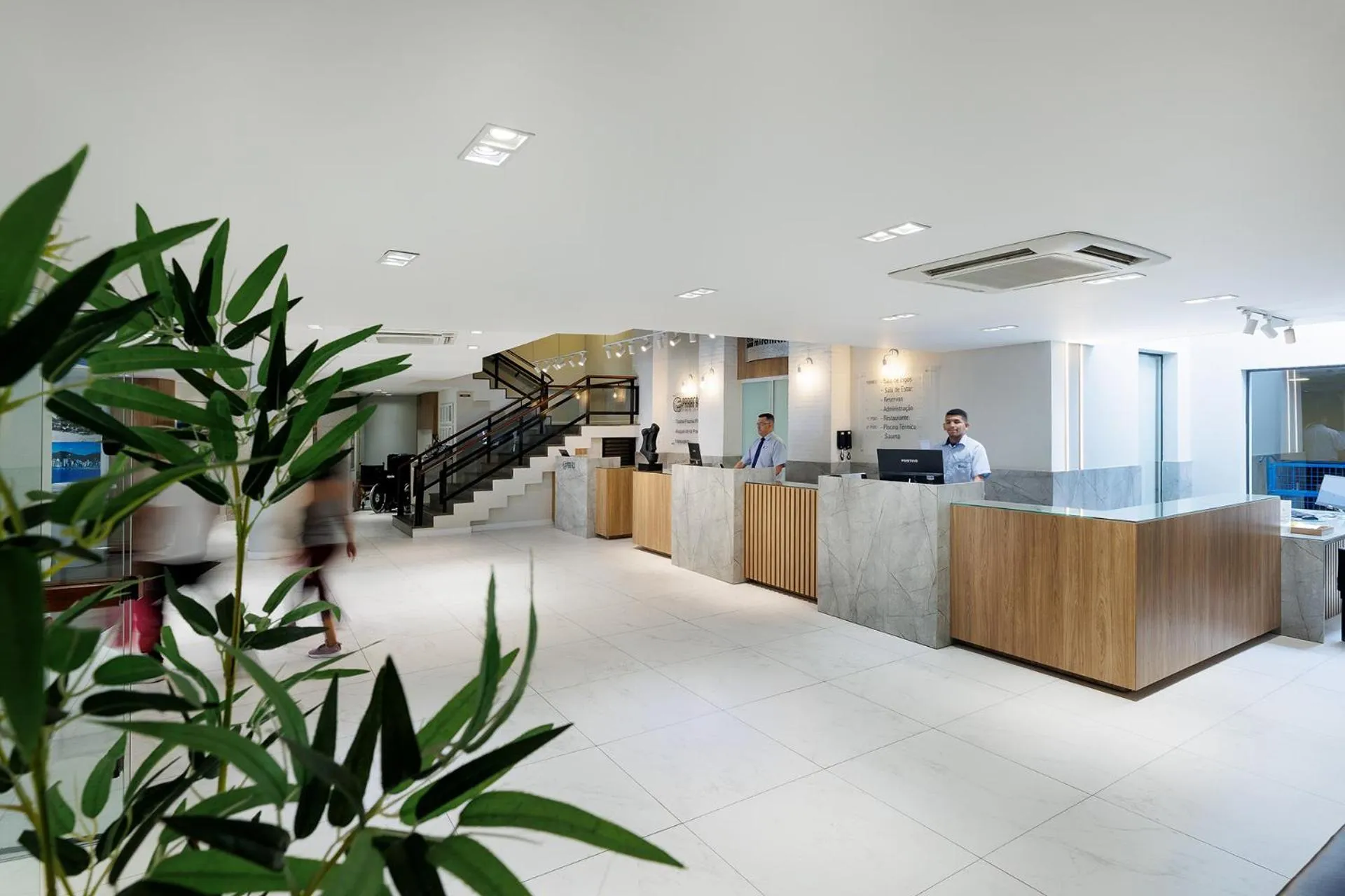 Lobby or reception in Miramar Hotel