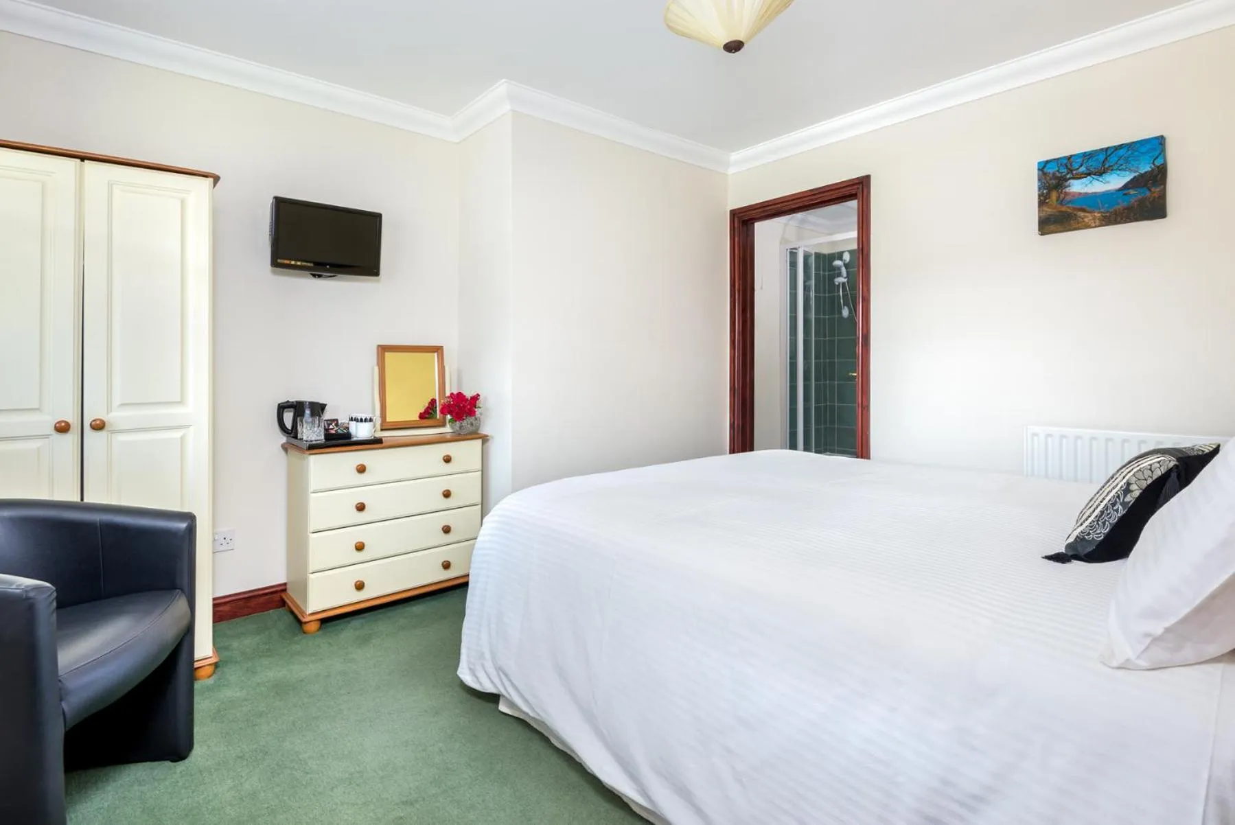 Bed in B&B Meadow View