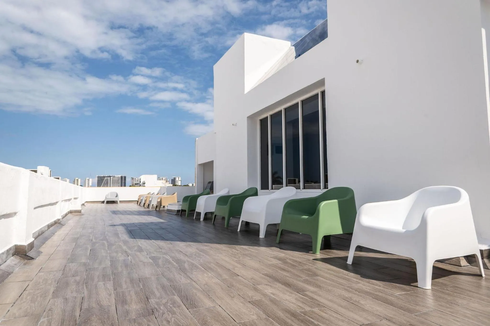 Patio in Suites Gaby Cancun