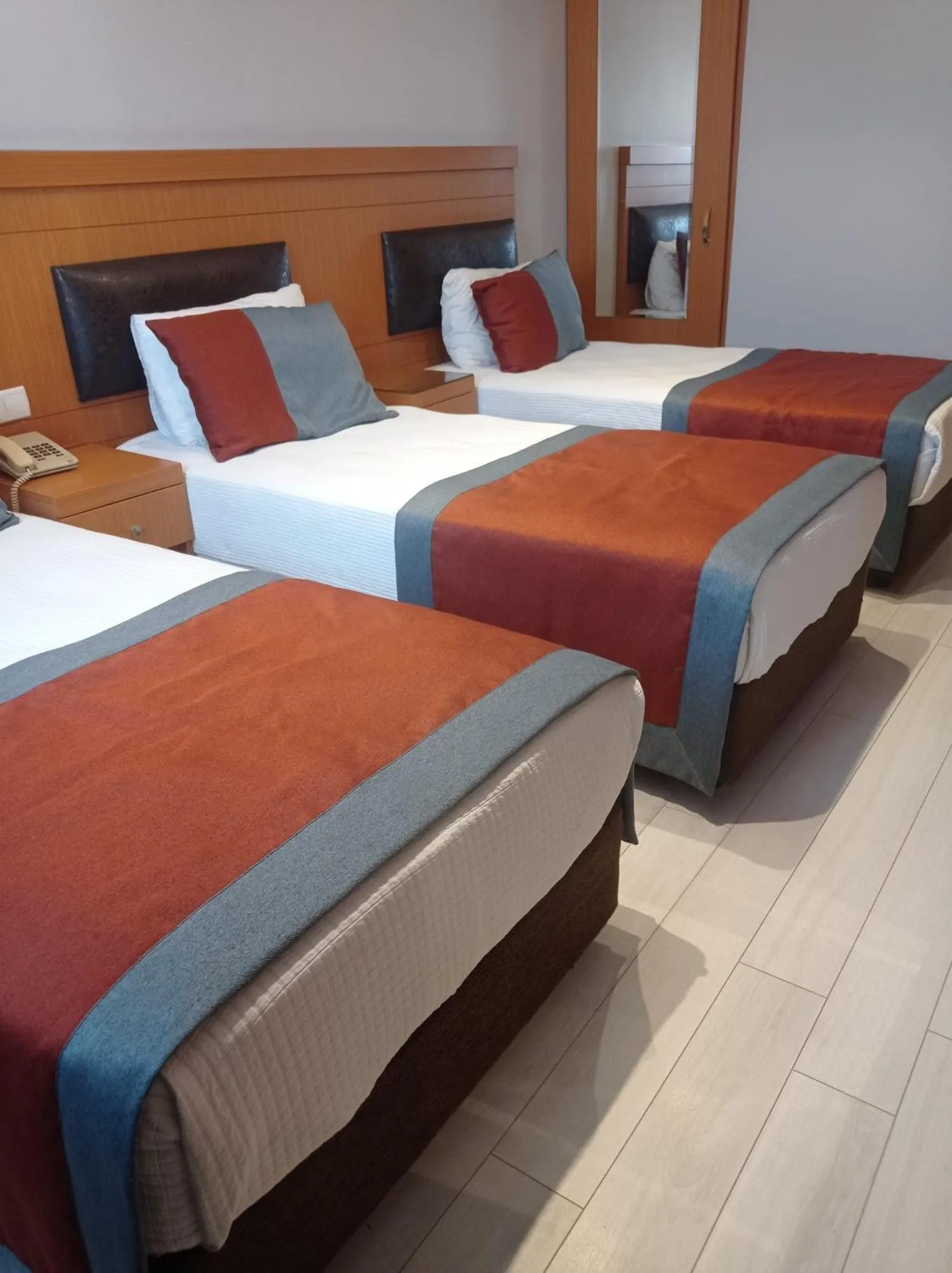 Bed in Hotel Resitpasa Istanbul