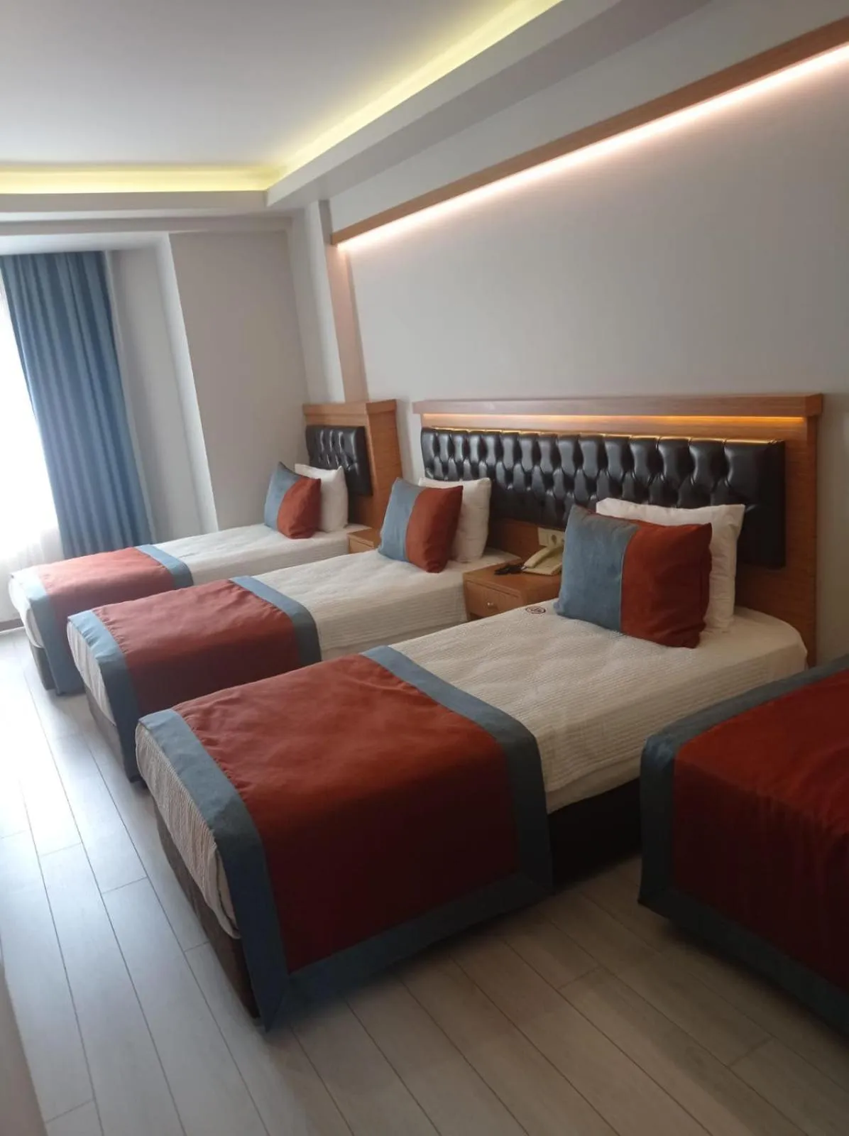 Bed in Hotel Resitpasa Istanbul