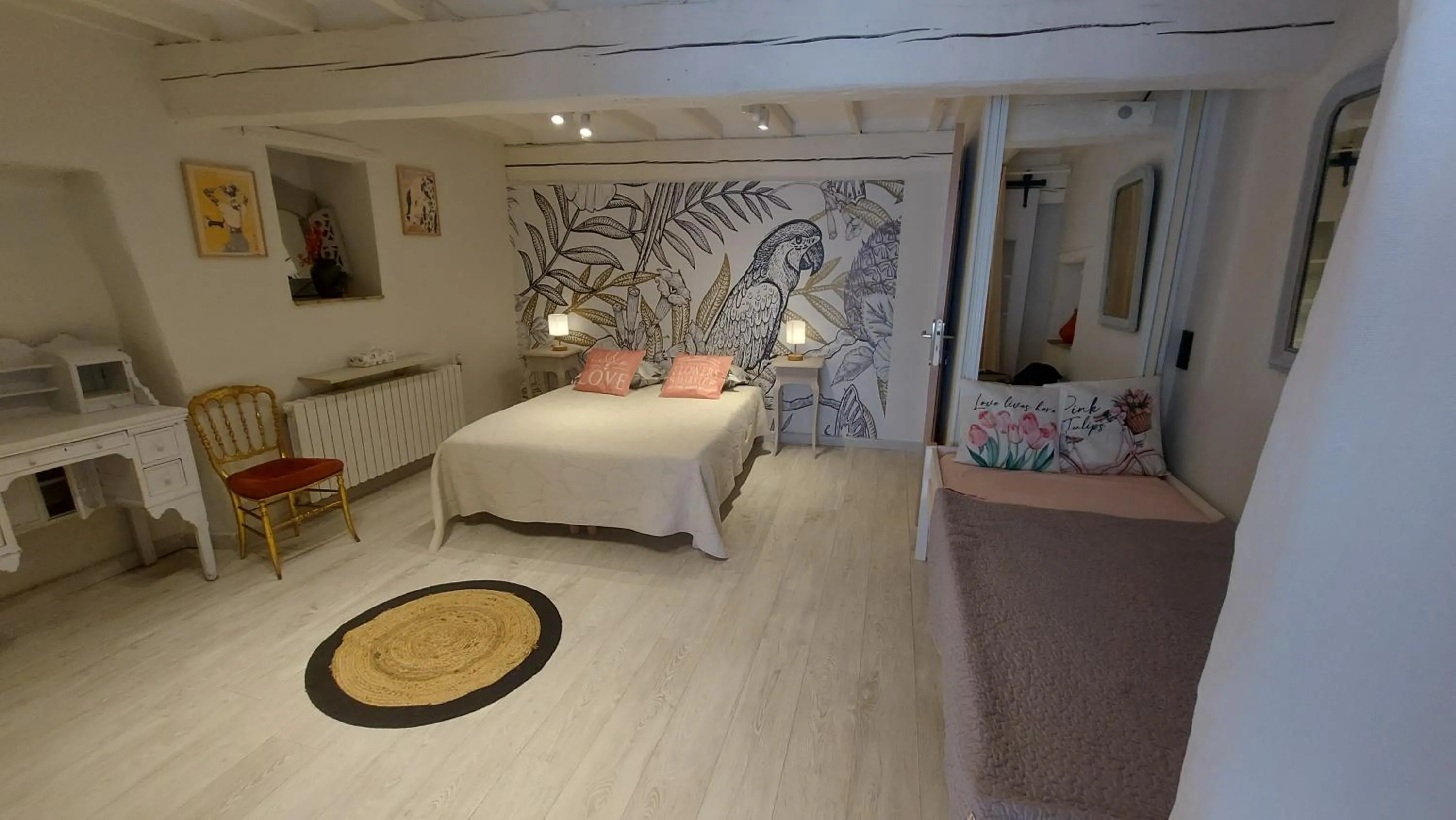 Bed in La Bombonière & Spa