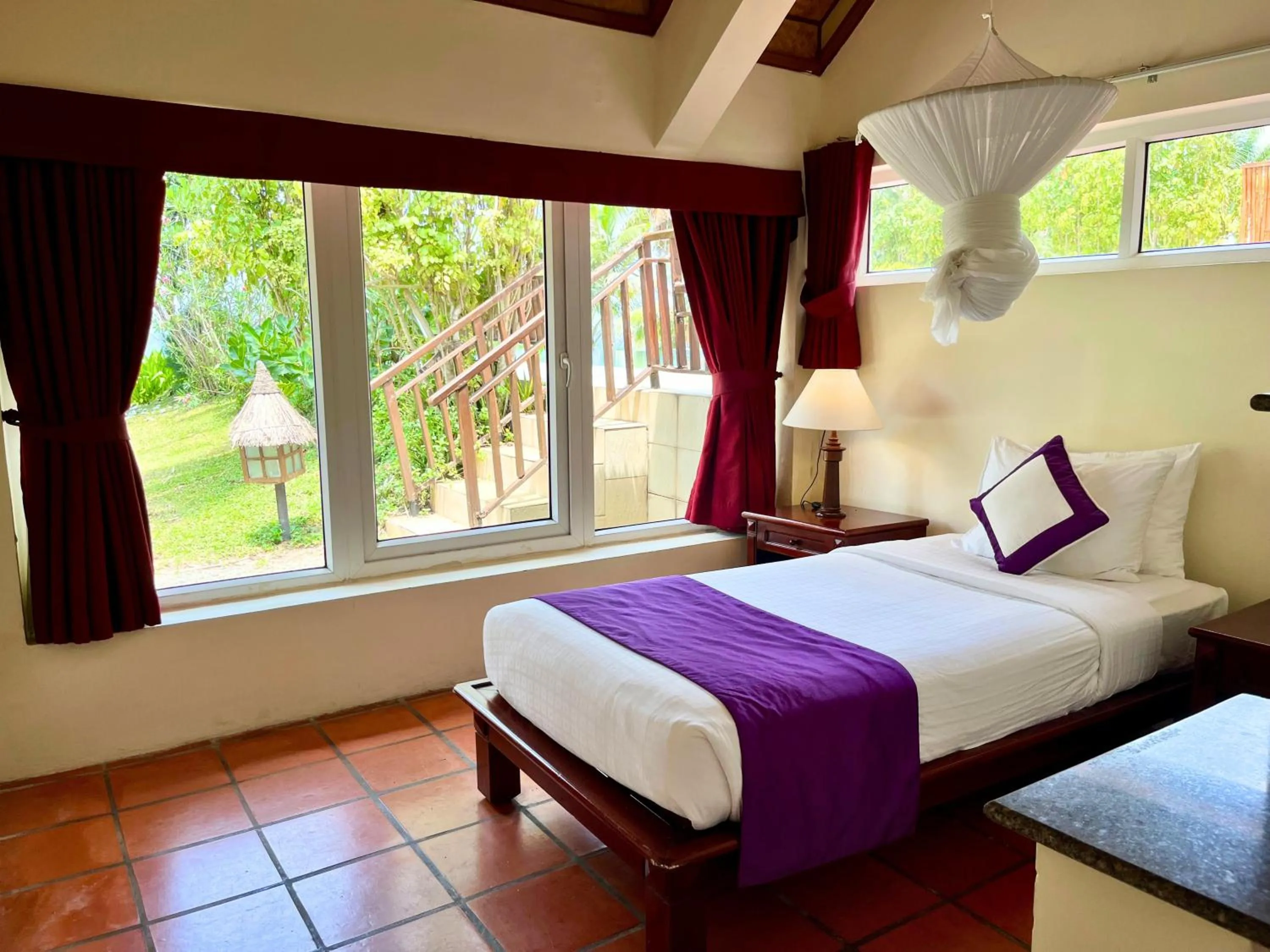 Bed in Victoria Phan Thiet Beach Resort & Spa
