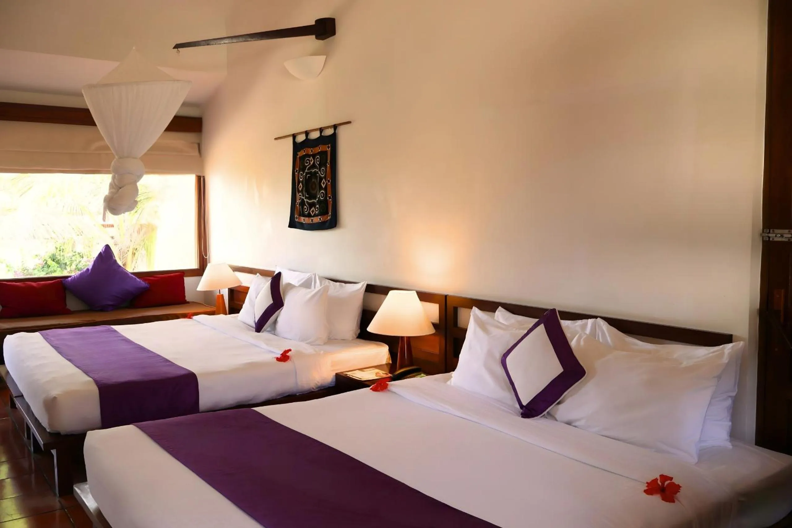 Bed in Victoria Phan Thiet Beach Resort & Spa