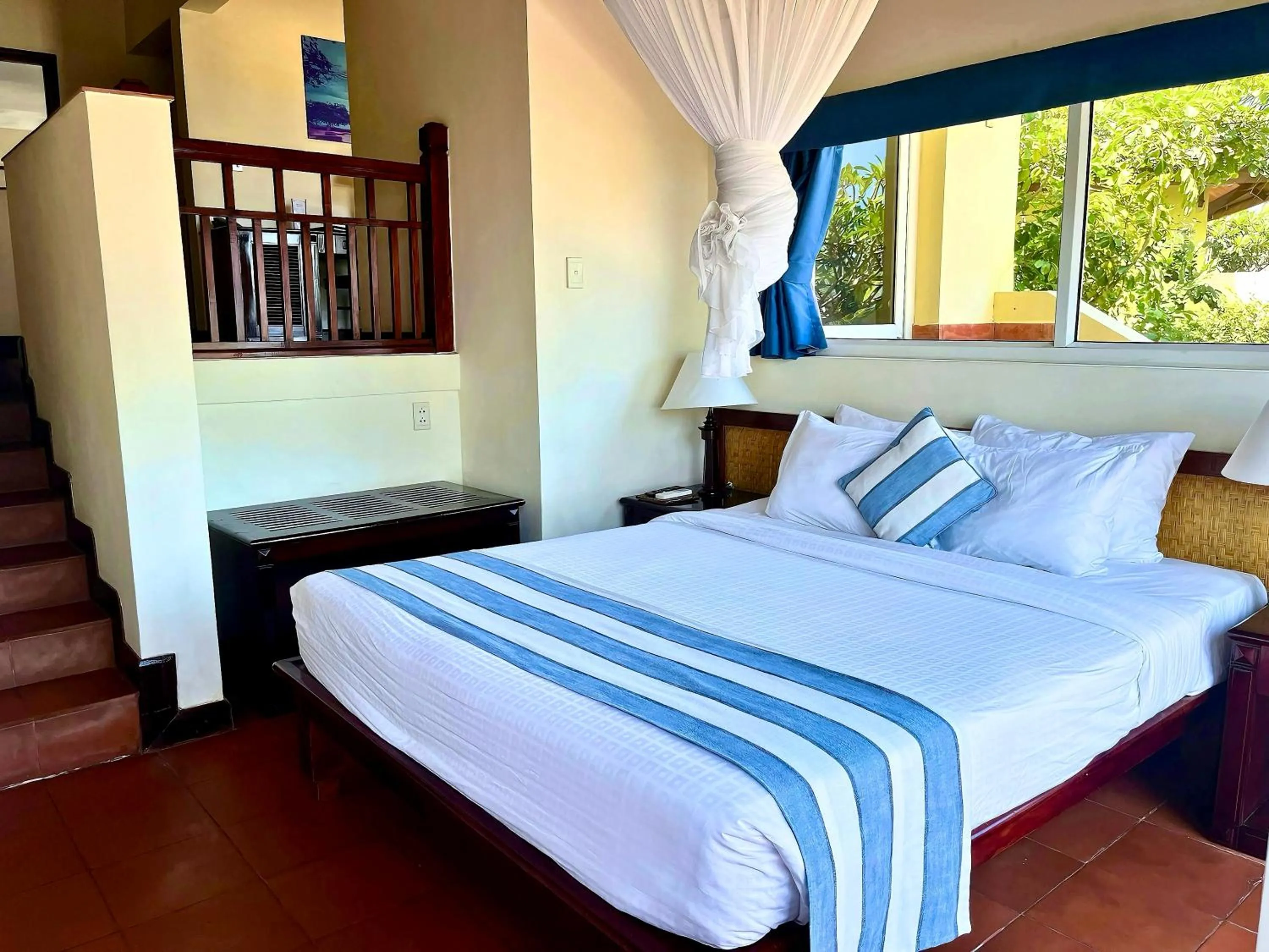 Bed in Victoria Phan Thiet Beach Resort & Spa