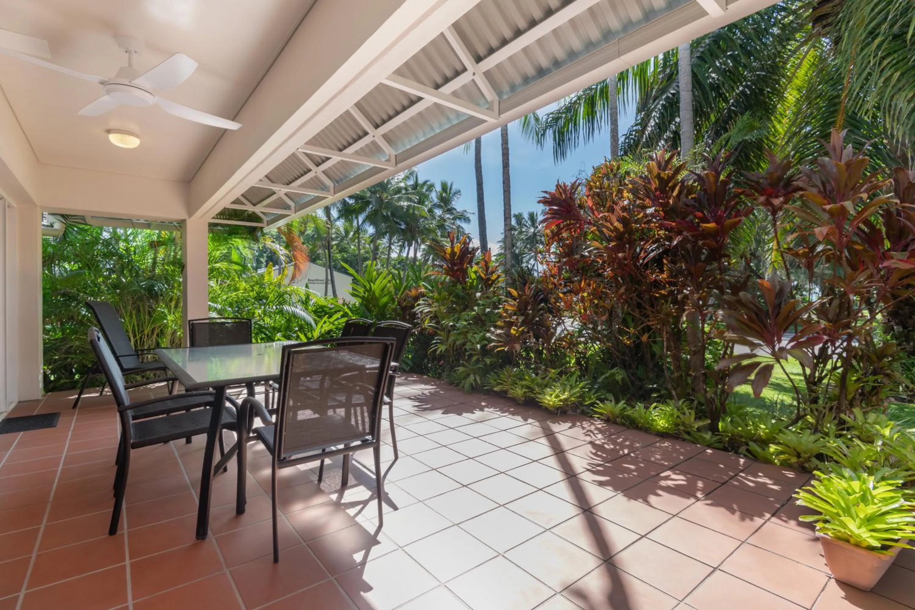 Patio in Balboa Apartments