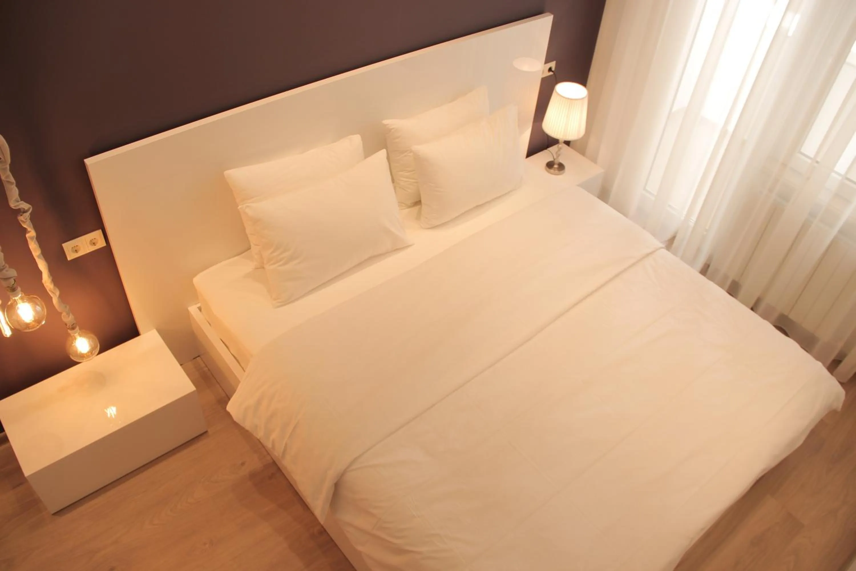 Bedroom, Bed in Maxela Apartments