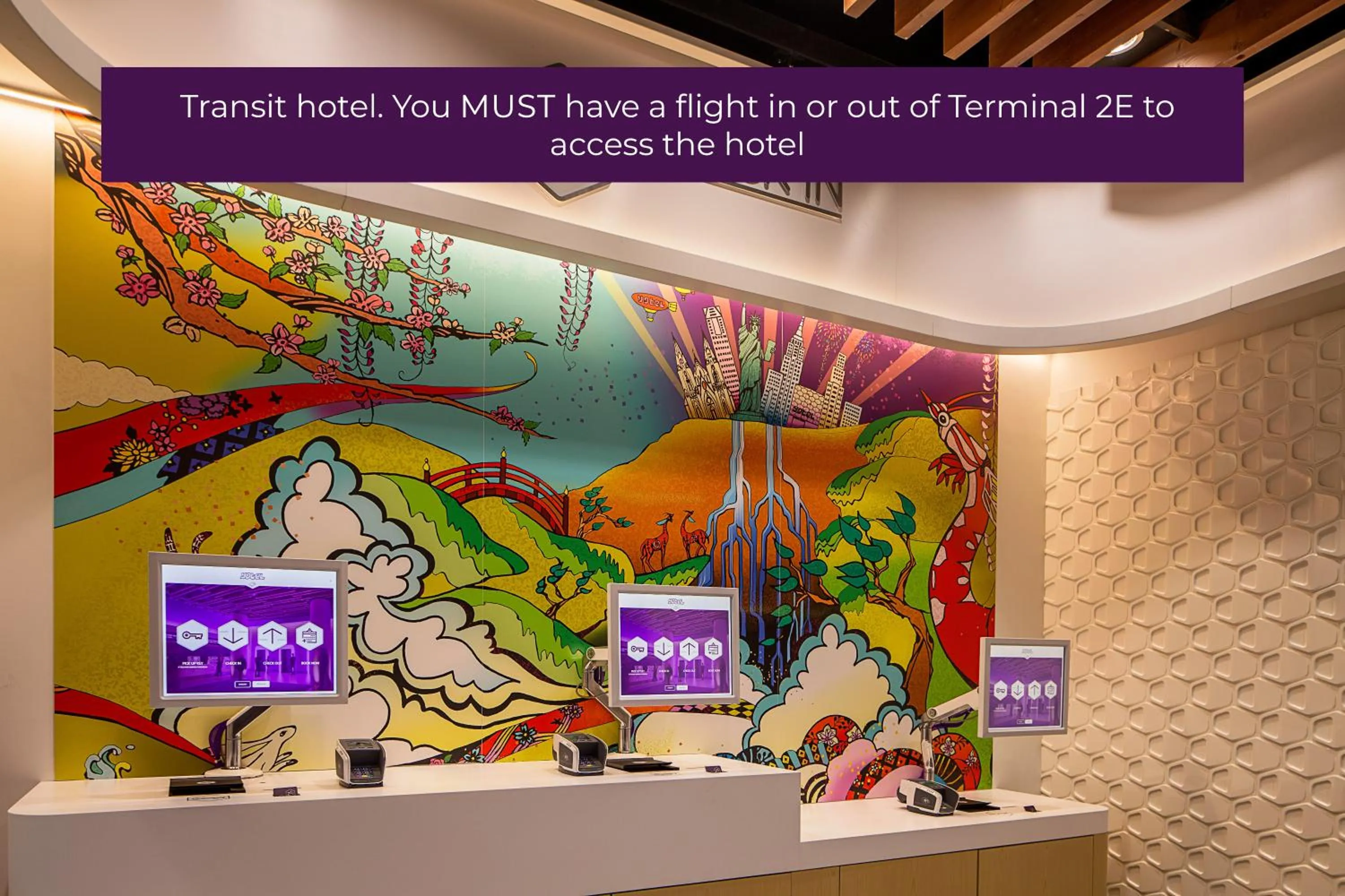 Property building in YOTELAIR Paris CDG - Transit Hotel - Terminal 2E