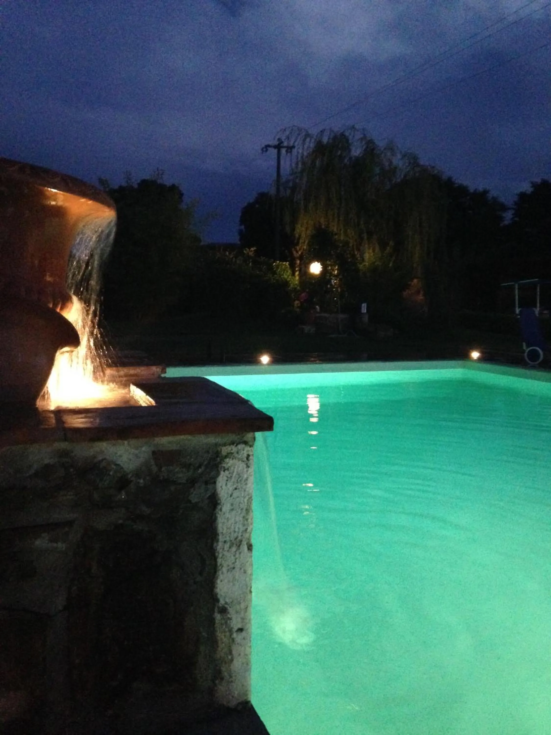 Pool view in Tonini House