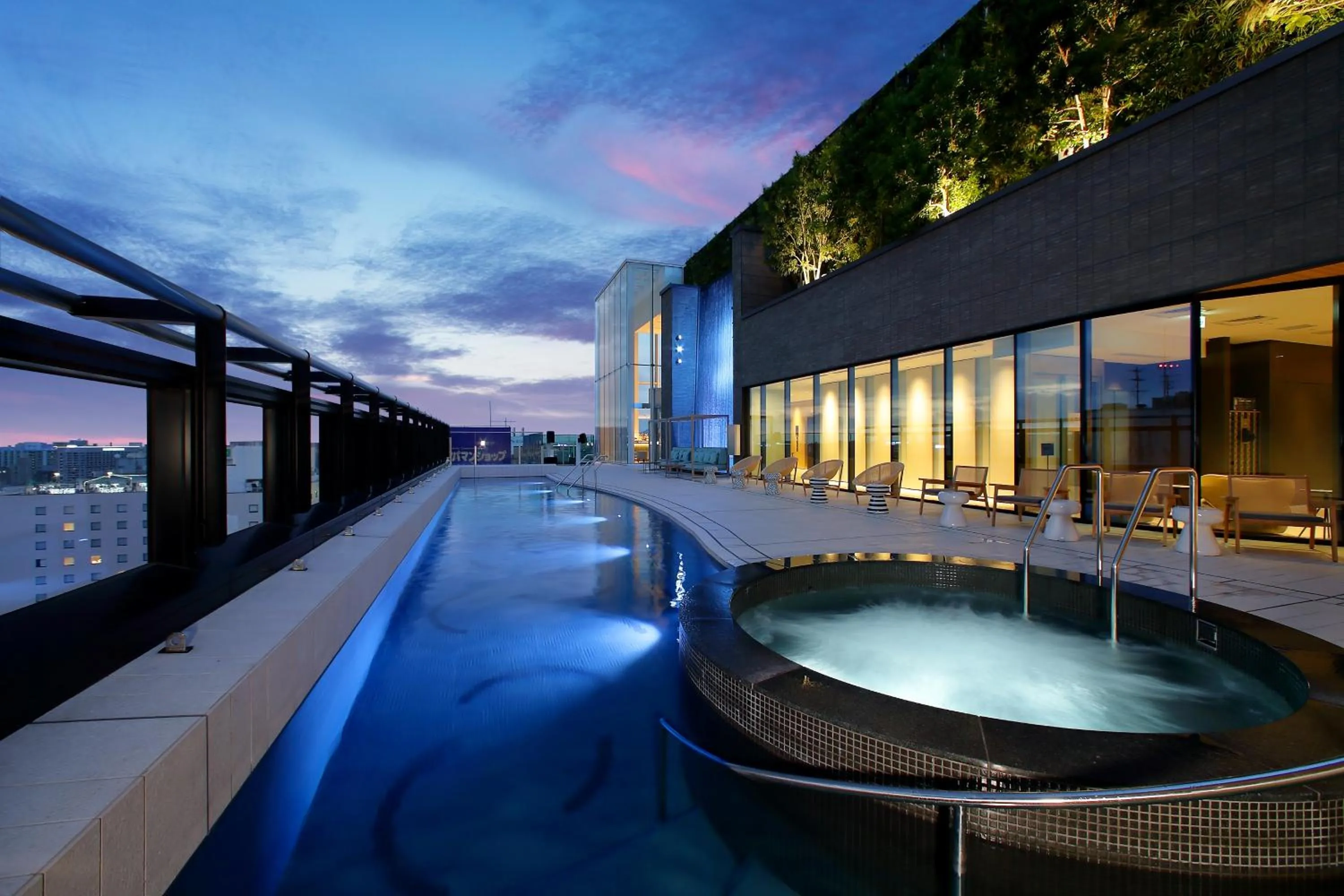 Hot Spring Bath in Miyako Hotel Hakata