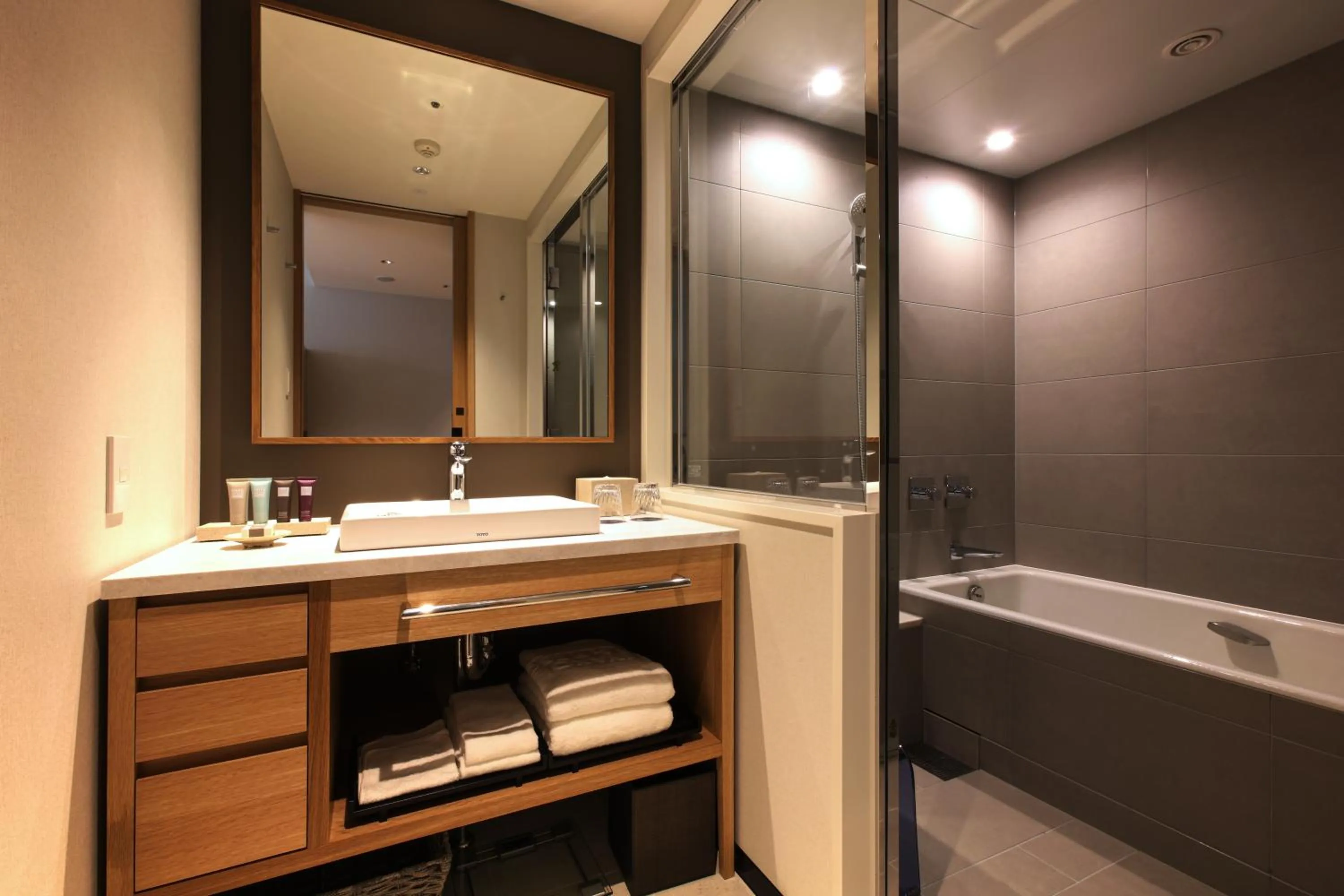 Bathroom in Miyako Hotel Hakata