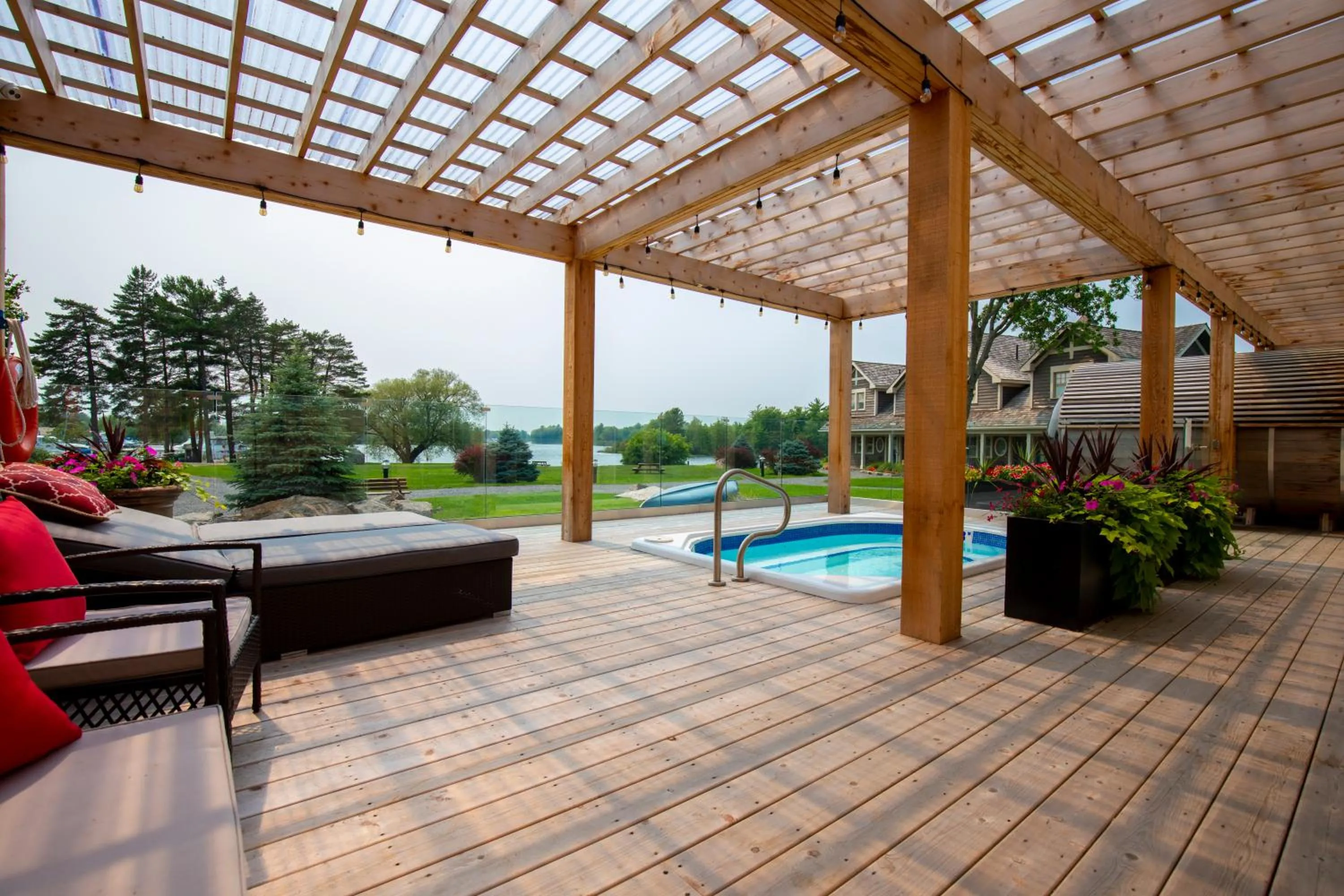 Hot Tub in Rawley Resort, Spa & Marina