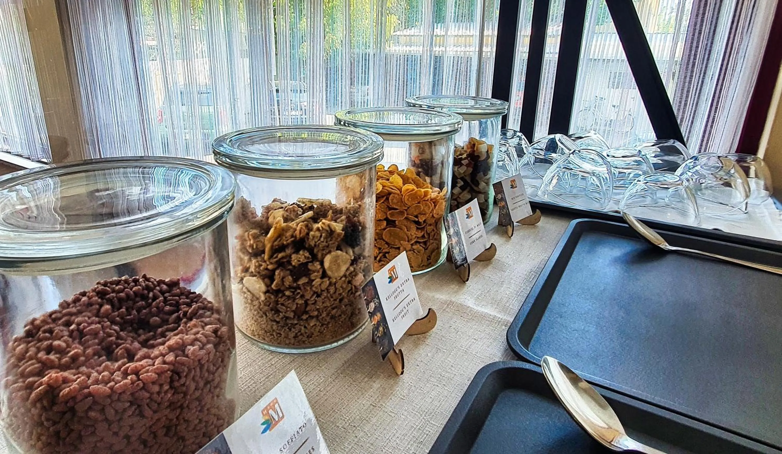 Buffet breakfast in Hotel Manuela