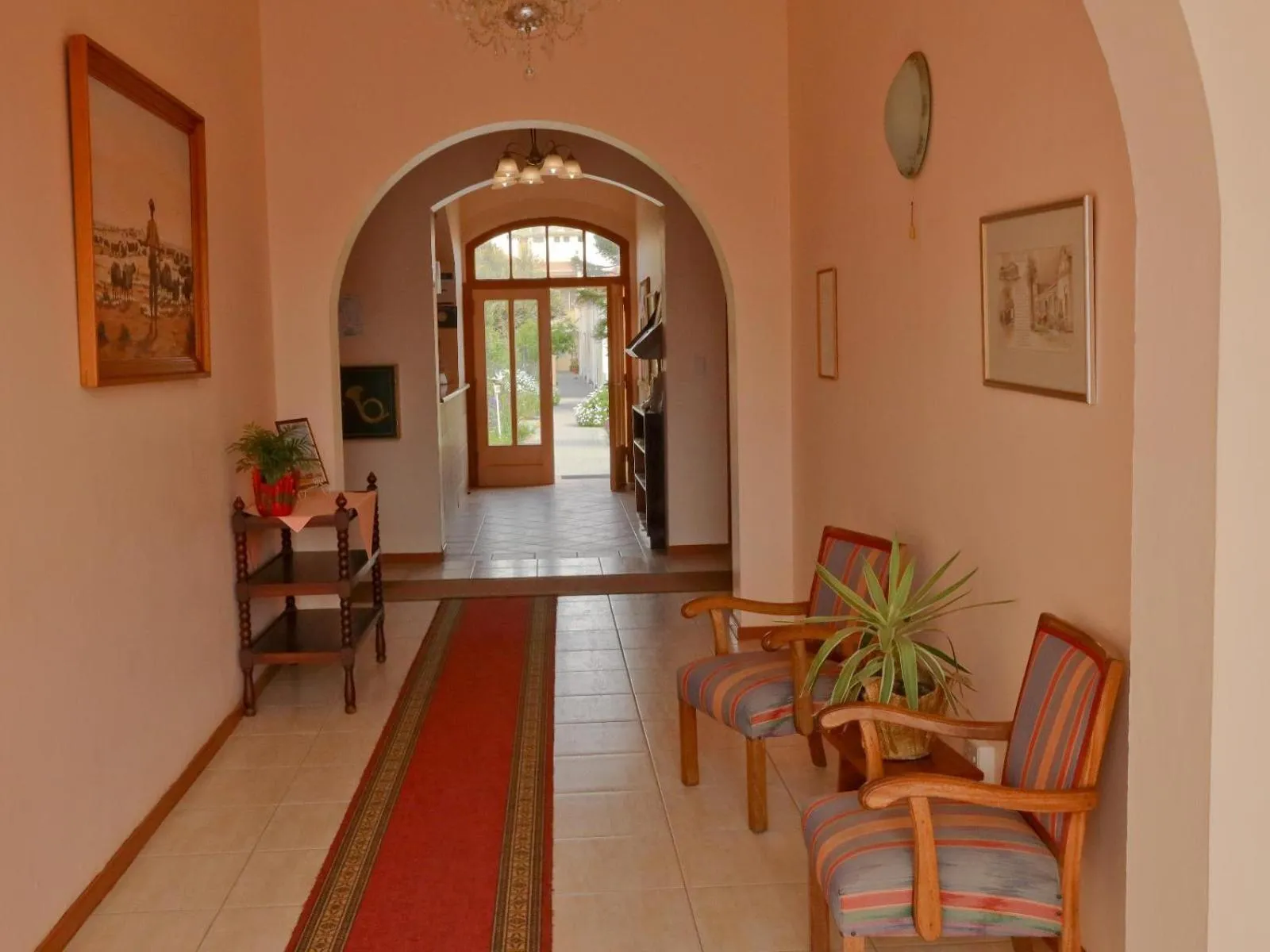 Decorative detail in Hotel Prinzessin Rupprecht